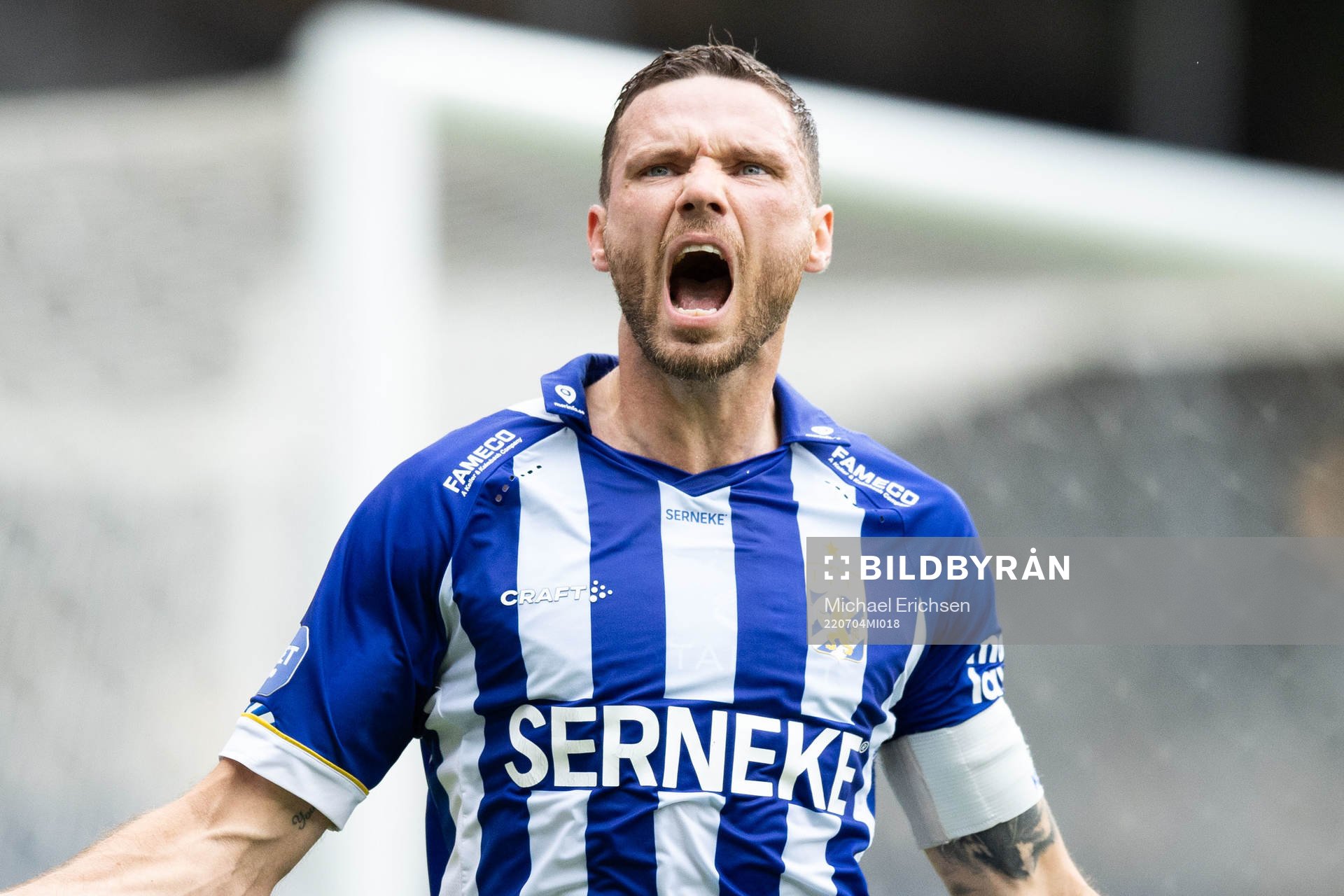 IFK Göteborgs Marcus Berg jublar