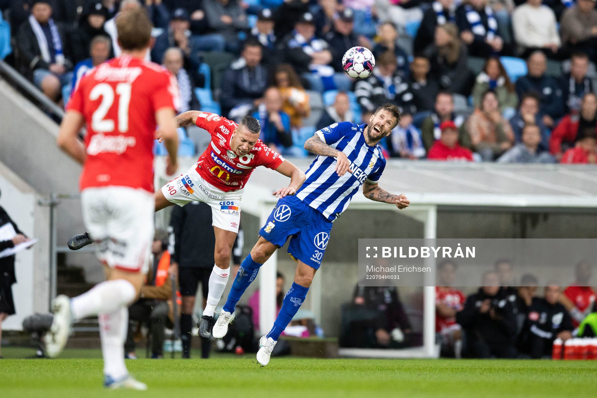 Degerfors Nikola Djurdjic och IFK Göteborgs Mattias