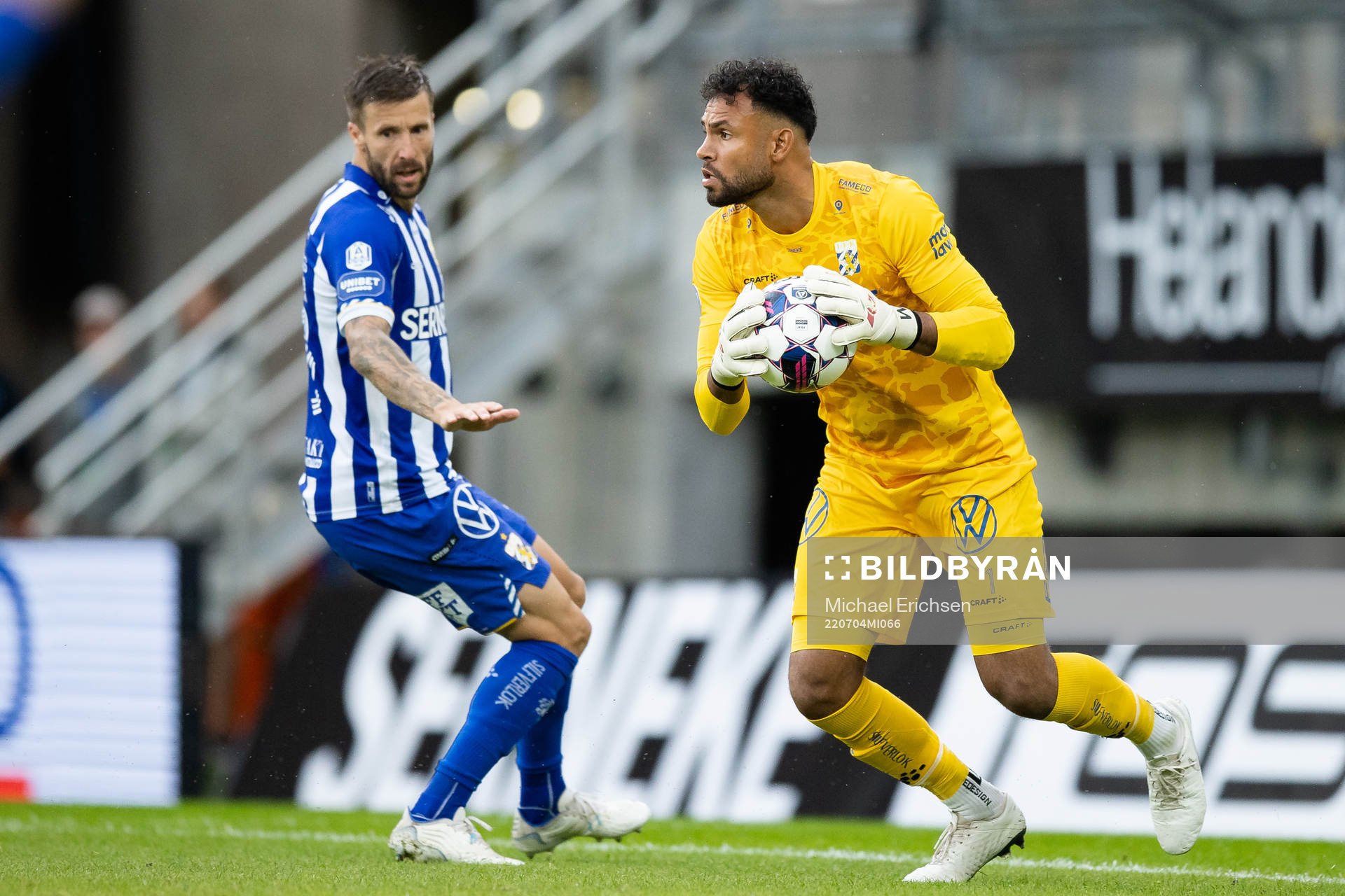 IFK Göteborgs målvakt Warner Hahn