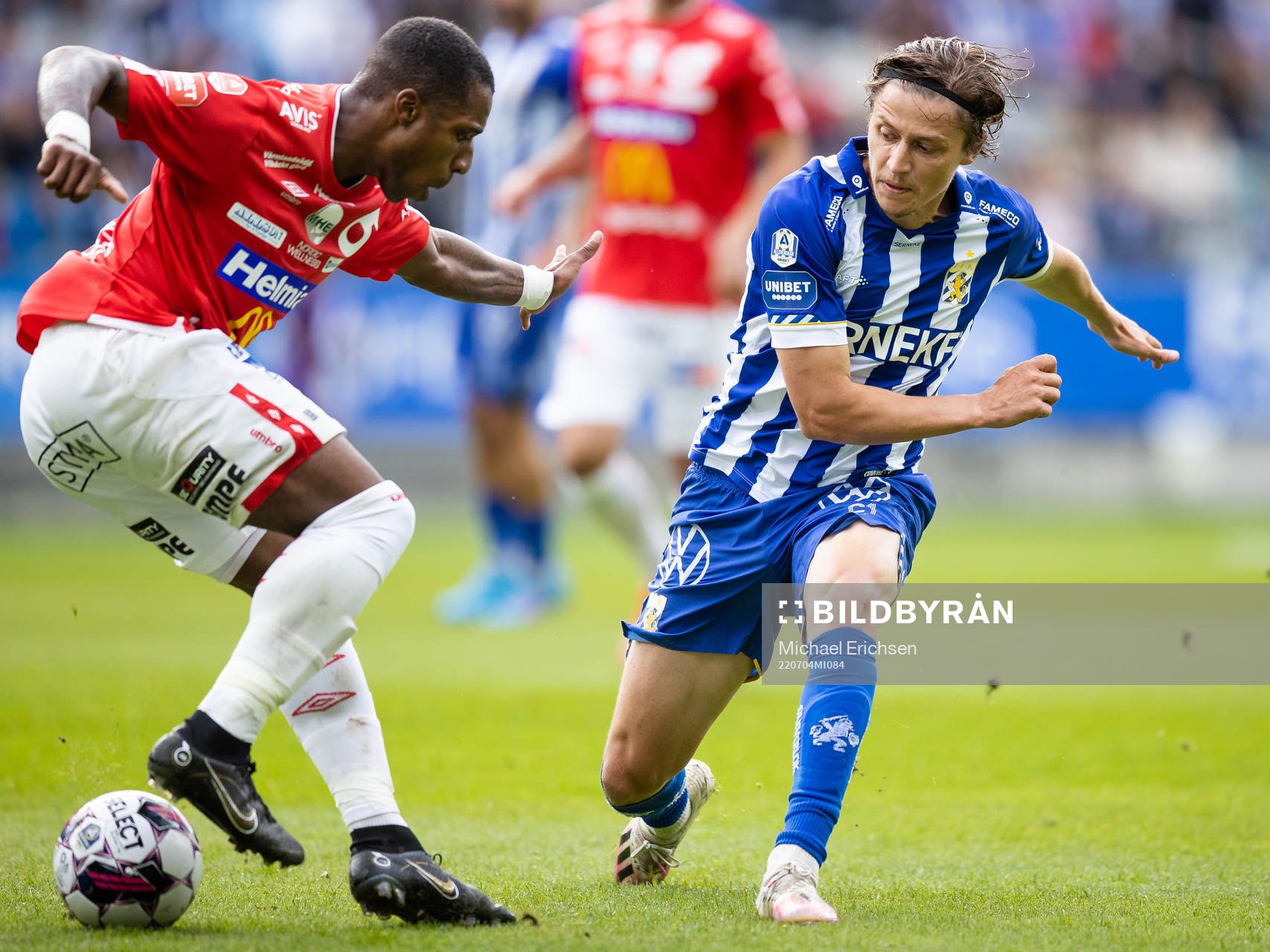Degerfors Joseph-Claude Agyeman Gyau och IFK Göteborgs