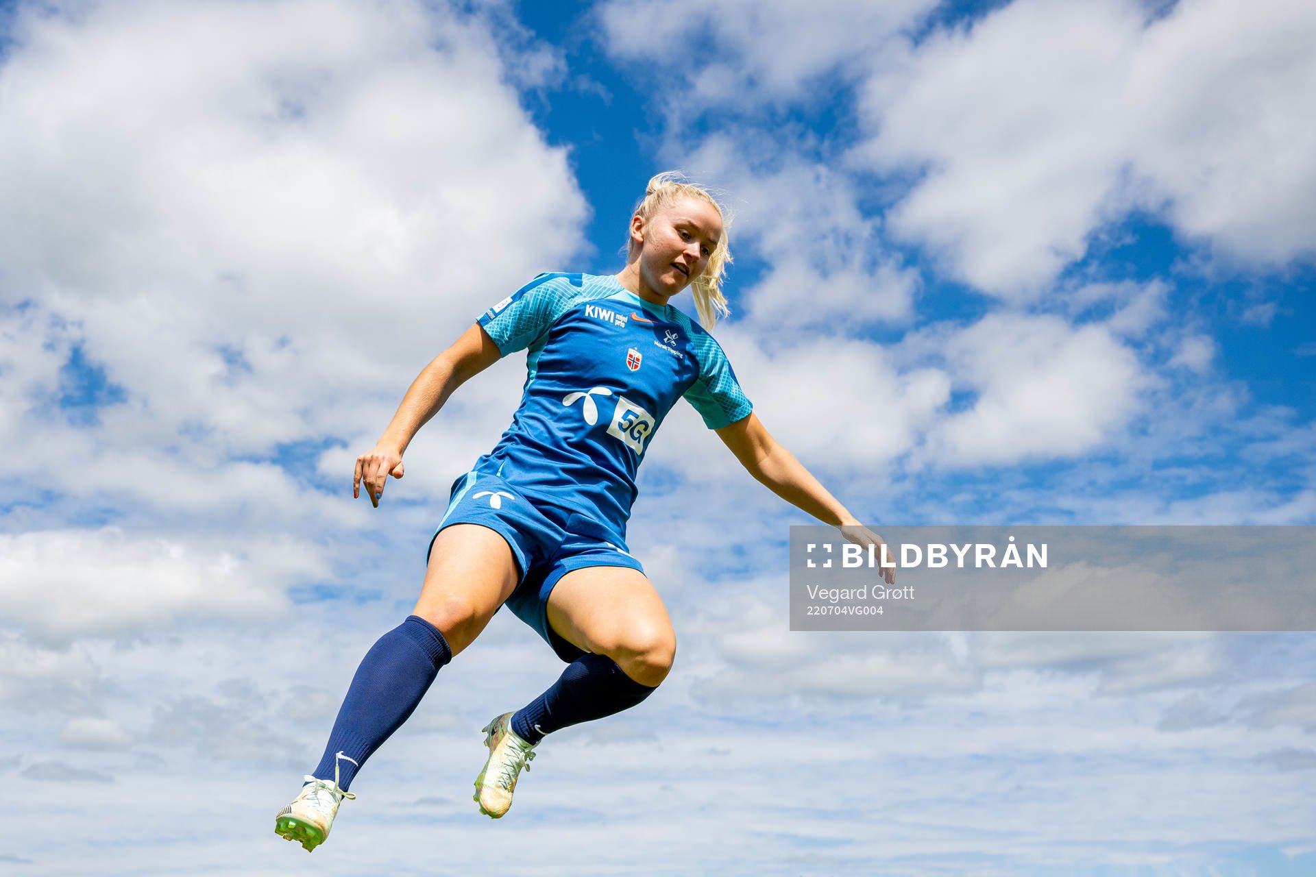 Anna Jøsendal of the Norwegian national football team