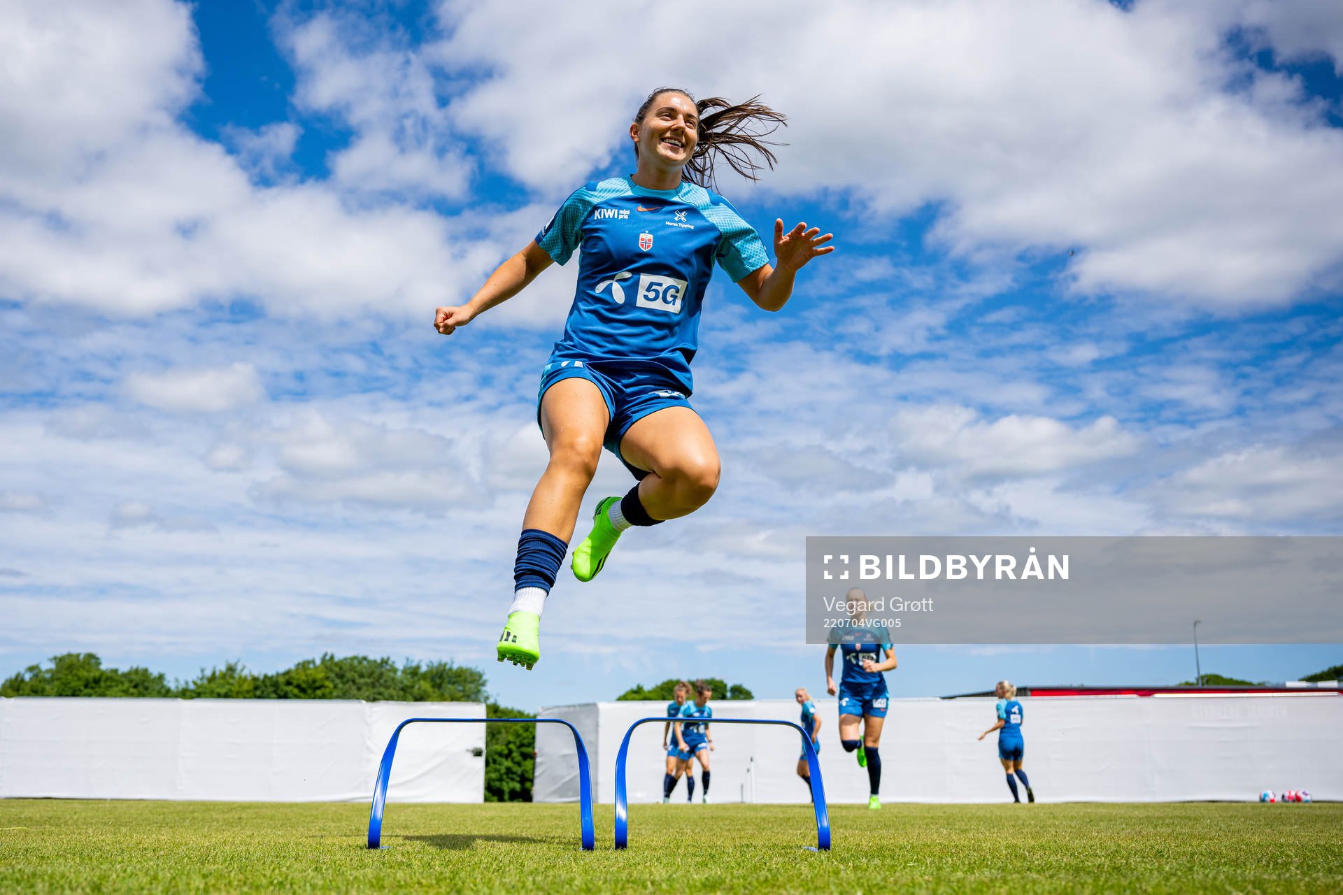 Vilde Bøe Risa of the Norwegian national football team