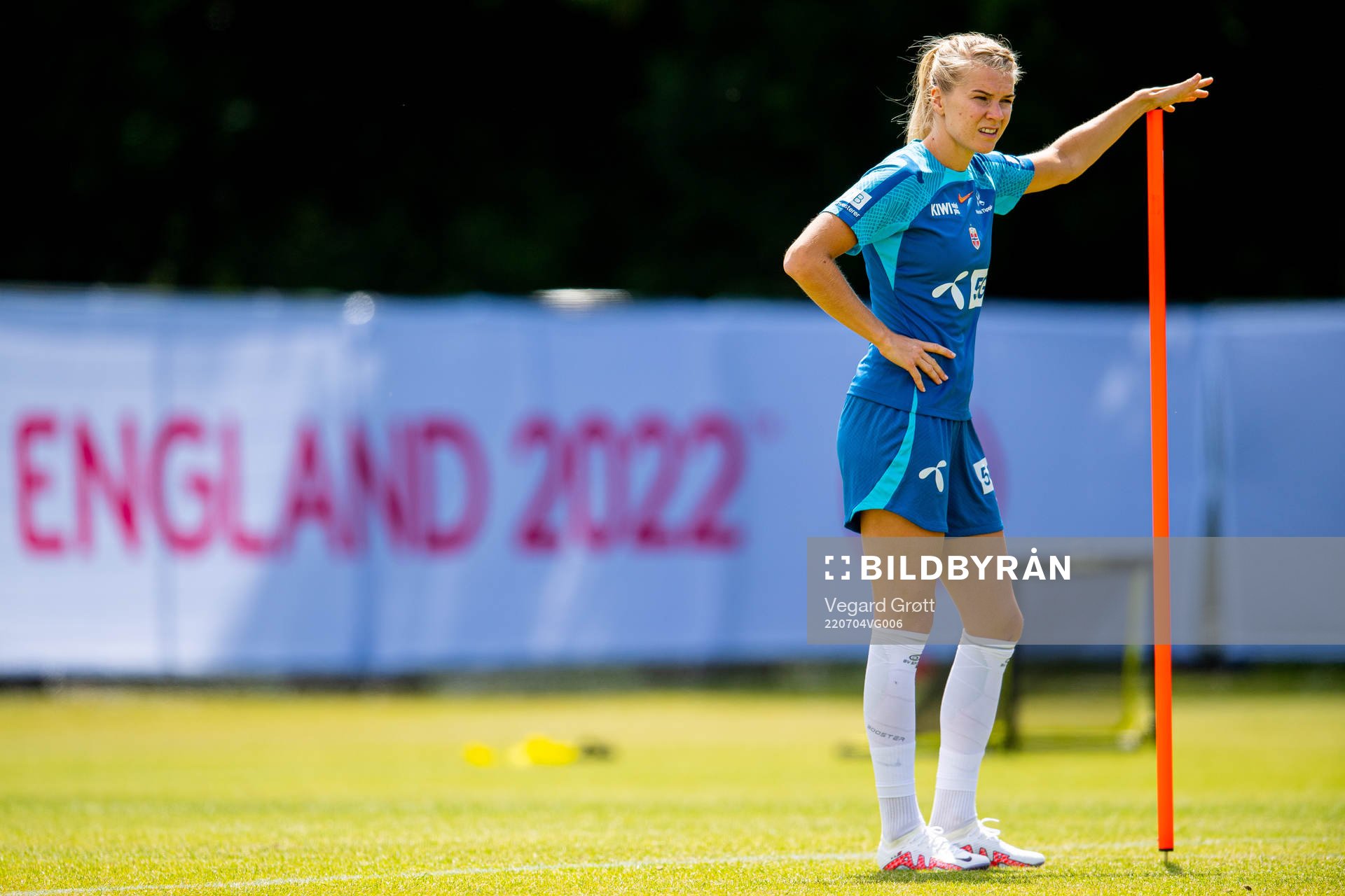 Ada Hegerberg of the Norwegian national football team
