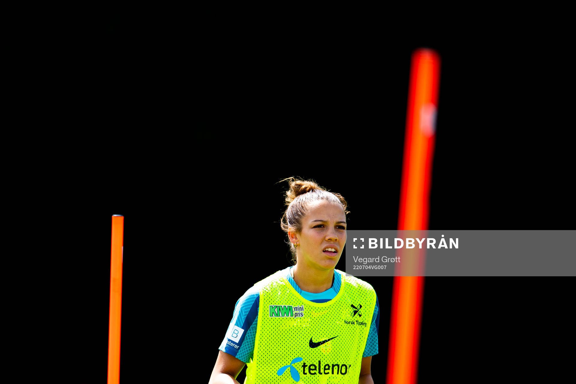 Celin Bizet Ildhusøy of the Norwegian national football