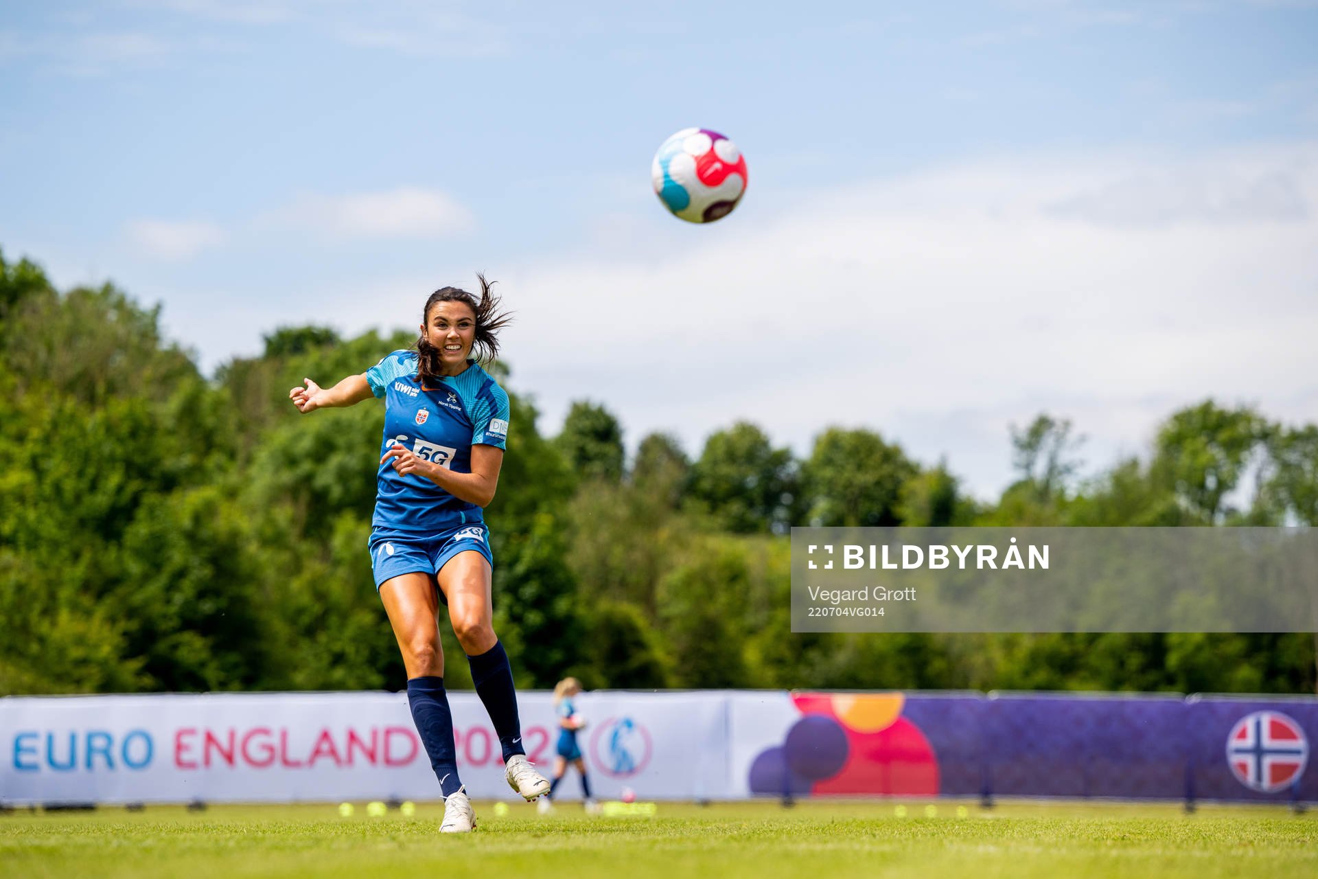 Ingrid Syrstad Engen of the Norwegian national football team