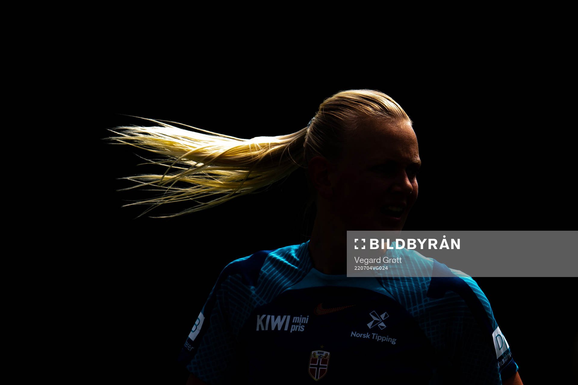 Karina Sævik of the Norwegian national football team