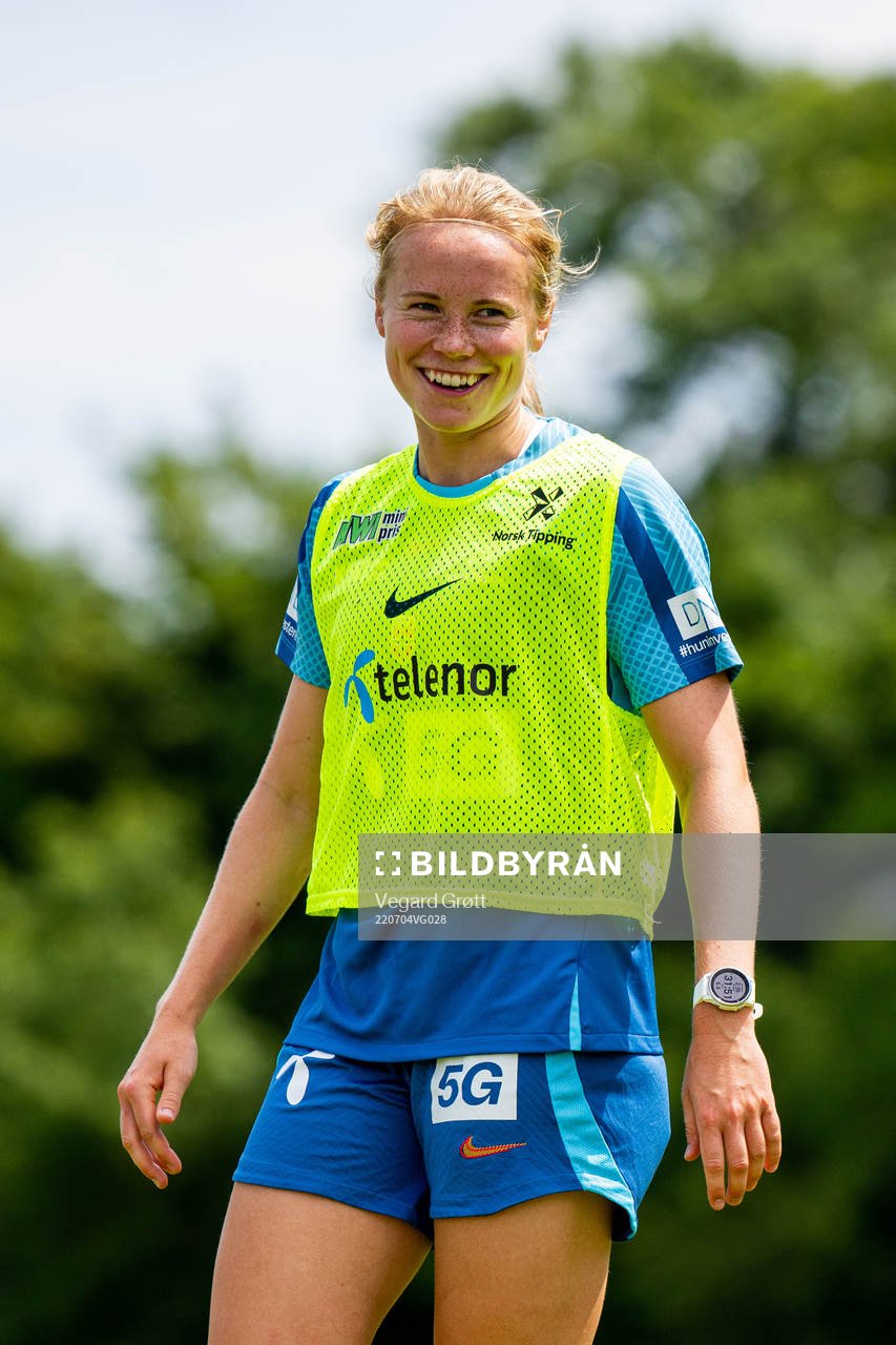 Julie Blakstad of the Norwegian national football team