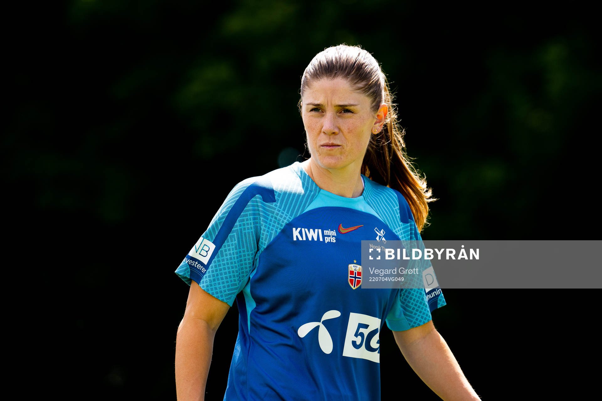 Maren Mjelde of the Norwegian national football team