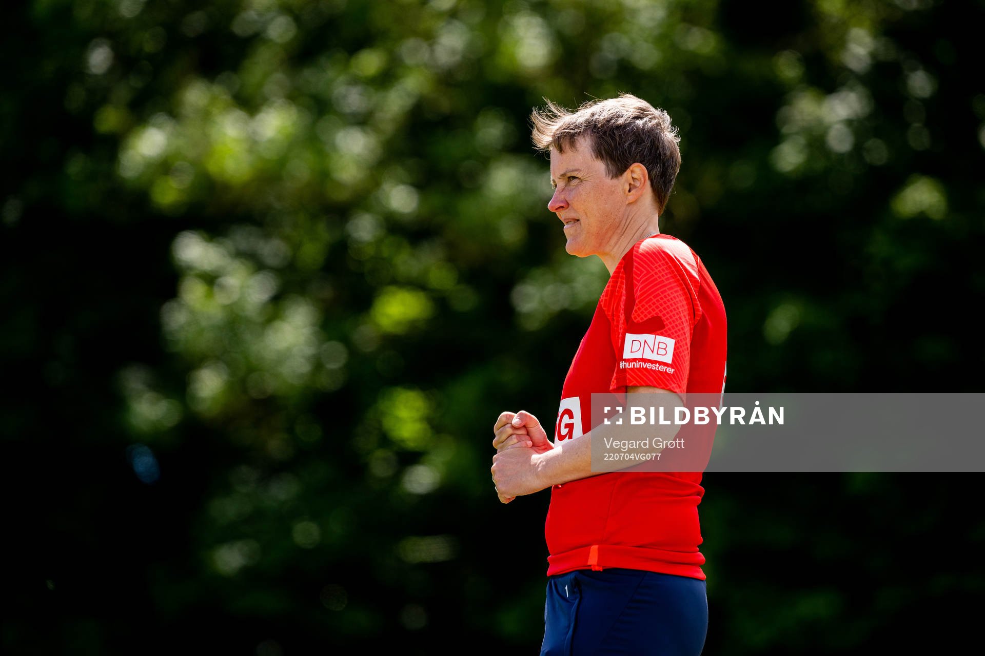 Lena Tyriberget, assistant coach of the Norwegian national