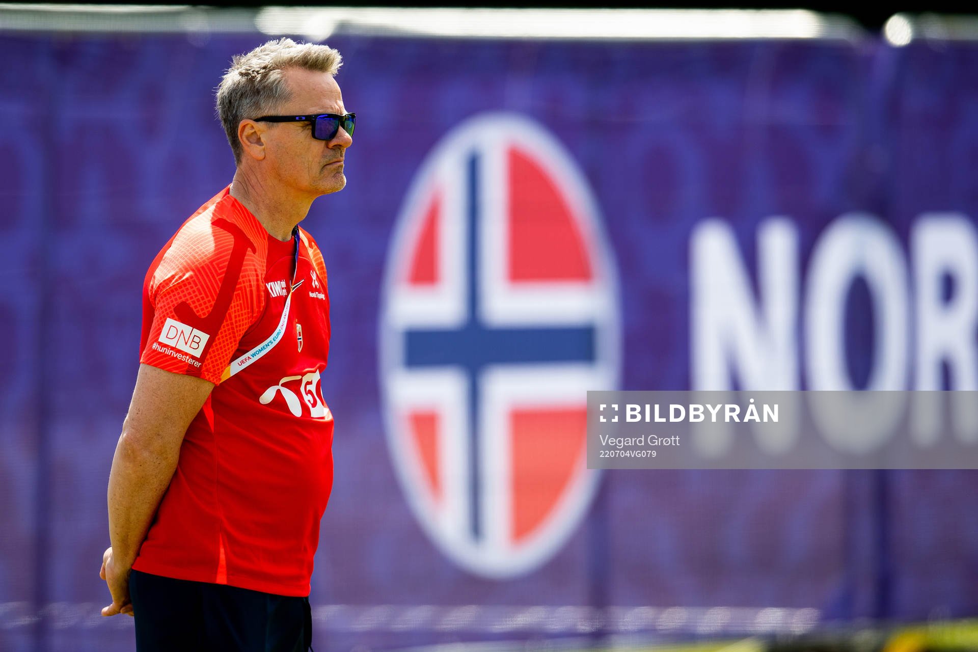 Halvor Lea, press officer of the Norwegian national