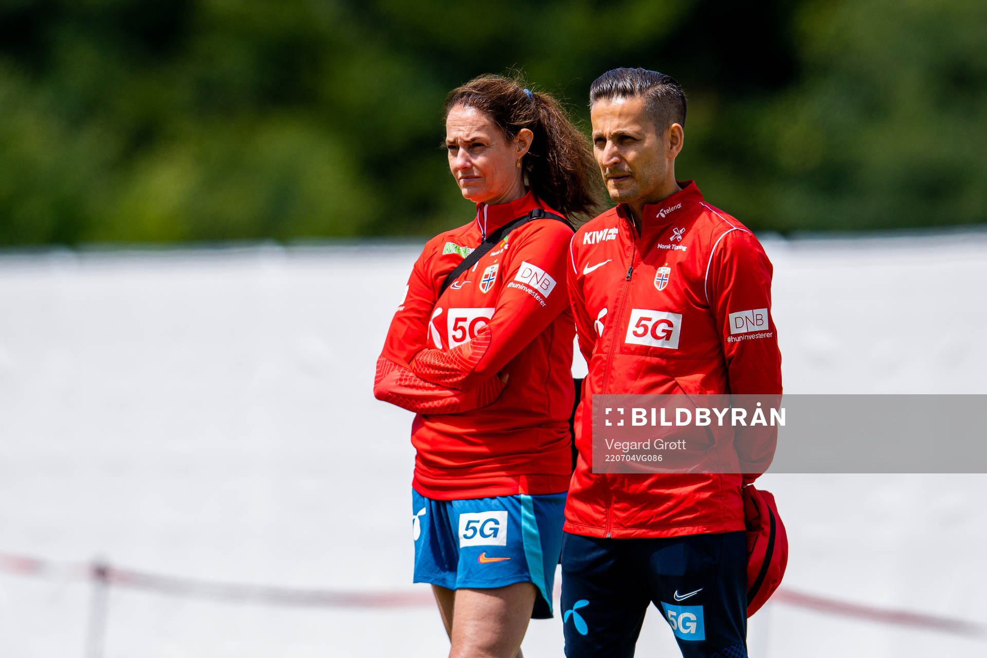 Physio Margareta Endresen and doctor Said Tutunchian of the