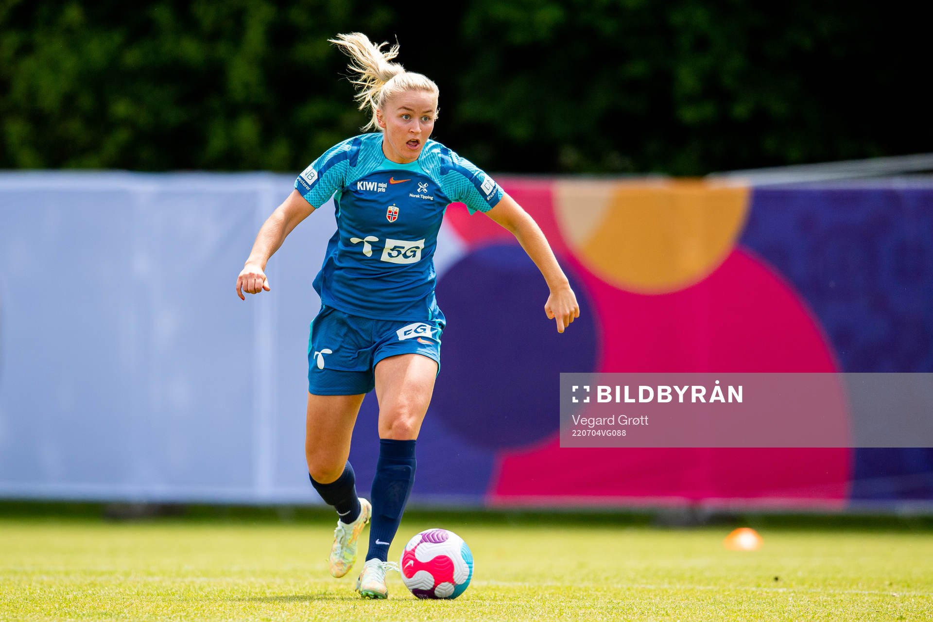 Anna Jøsendal of the Norwegian national football team