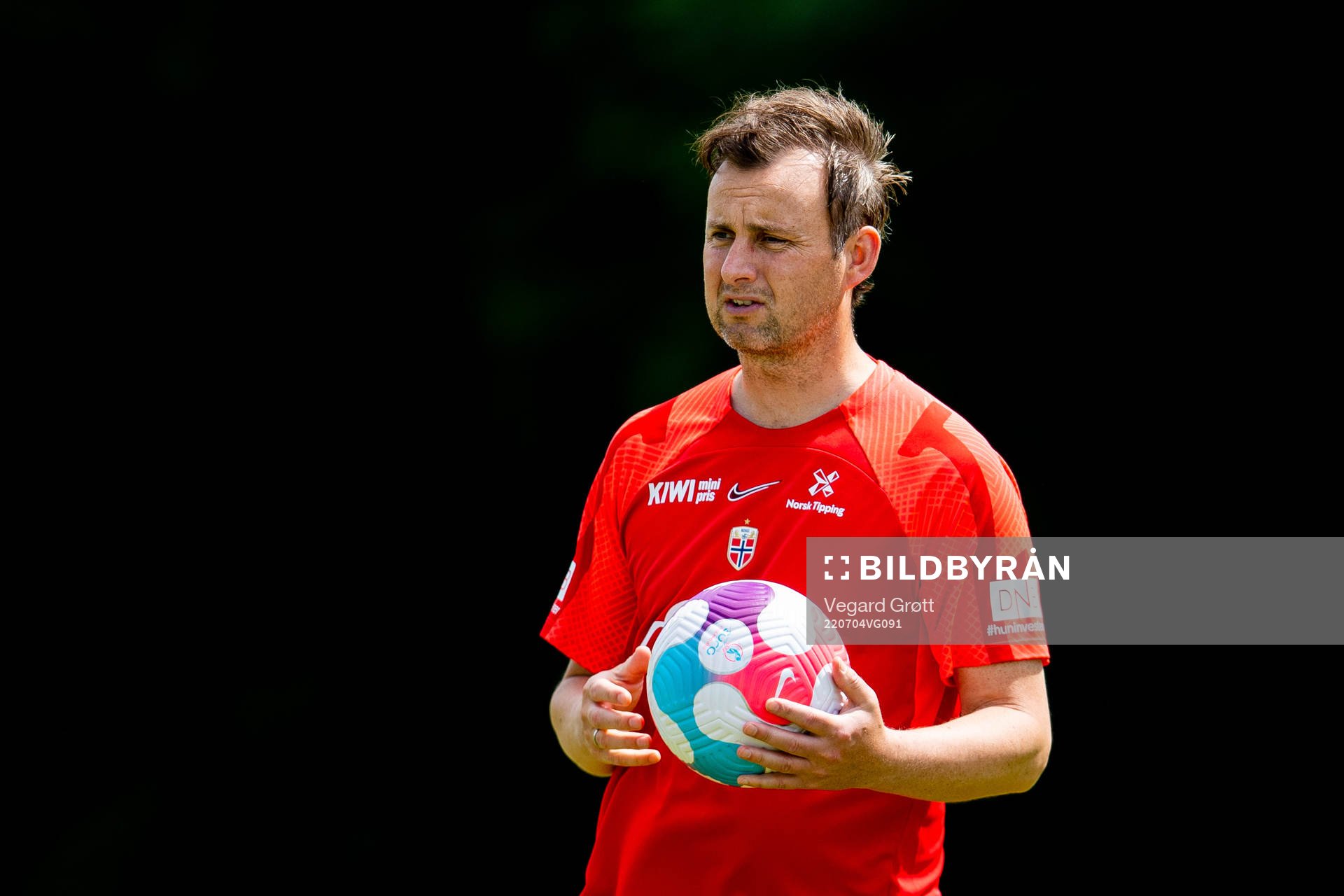 Roger Eskeland, goalkeeper coach of the Norwegian national