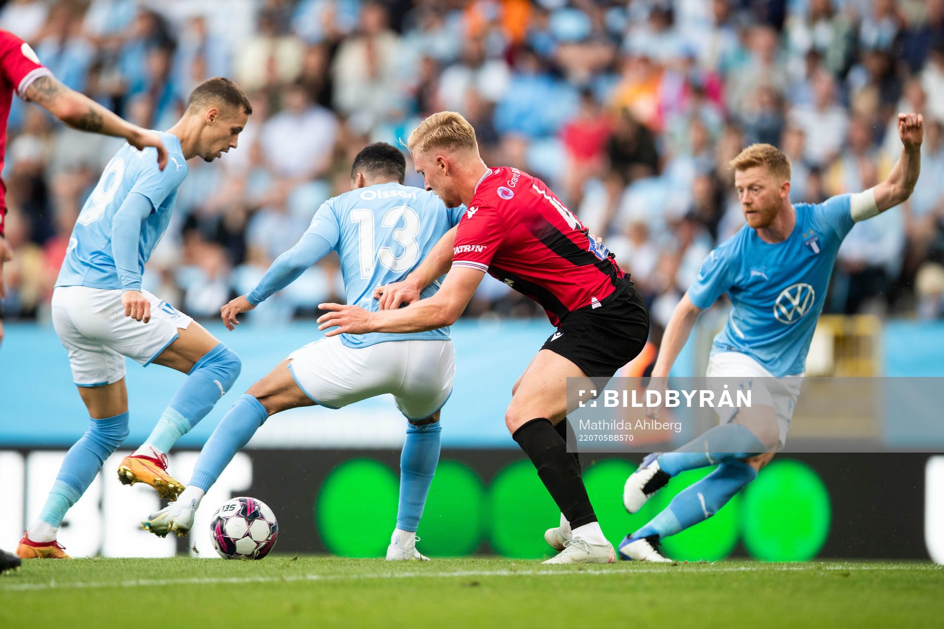 Veljko Birmancevic, Martin Olsson and Anders Christiansen