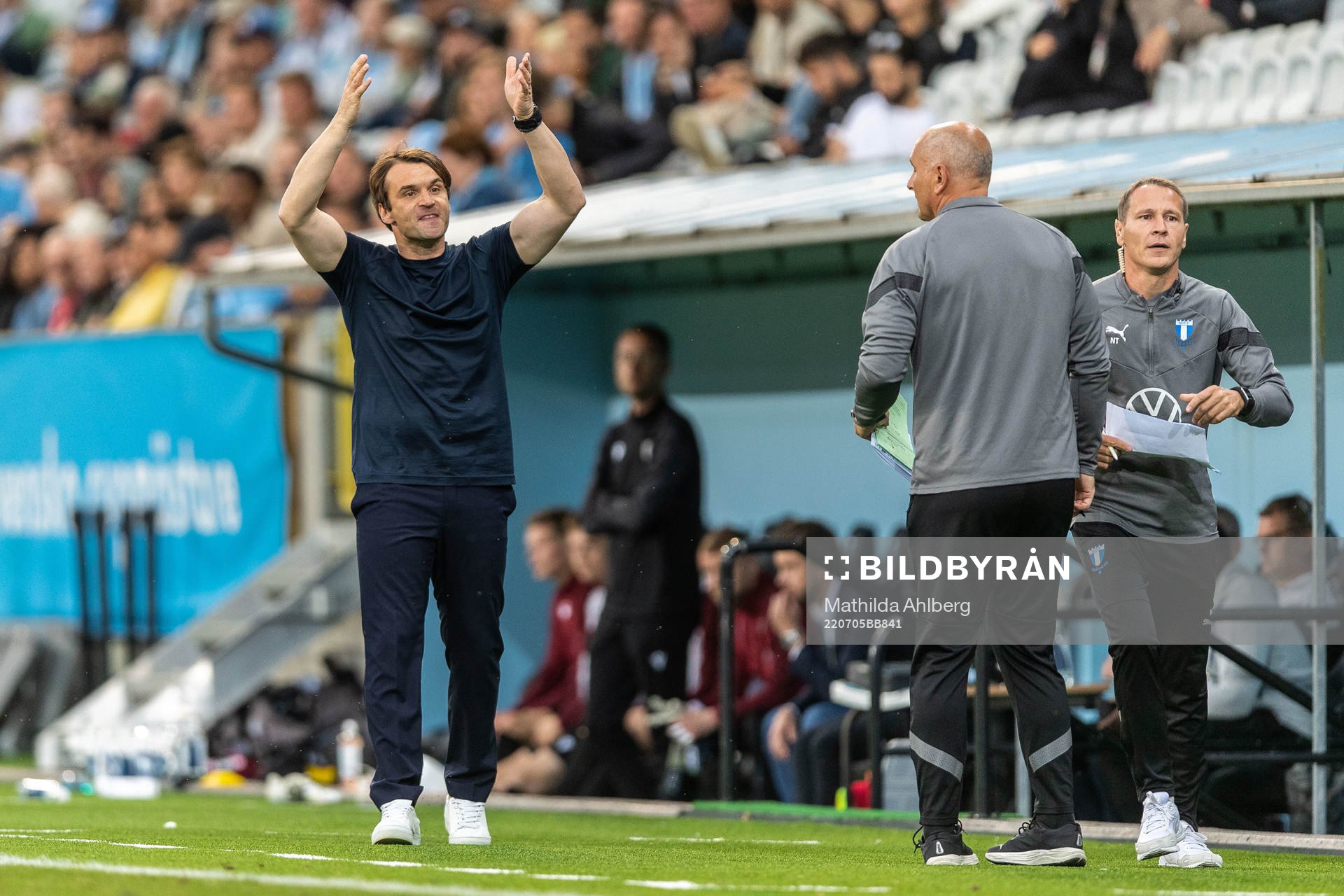 Head coach Milos Milojevic of Malmö FF