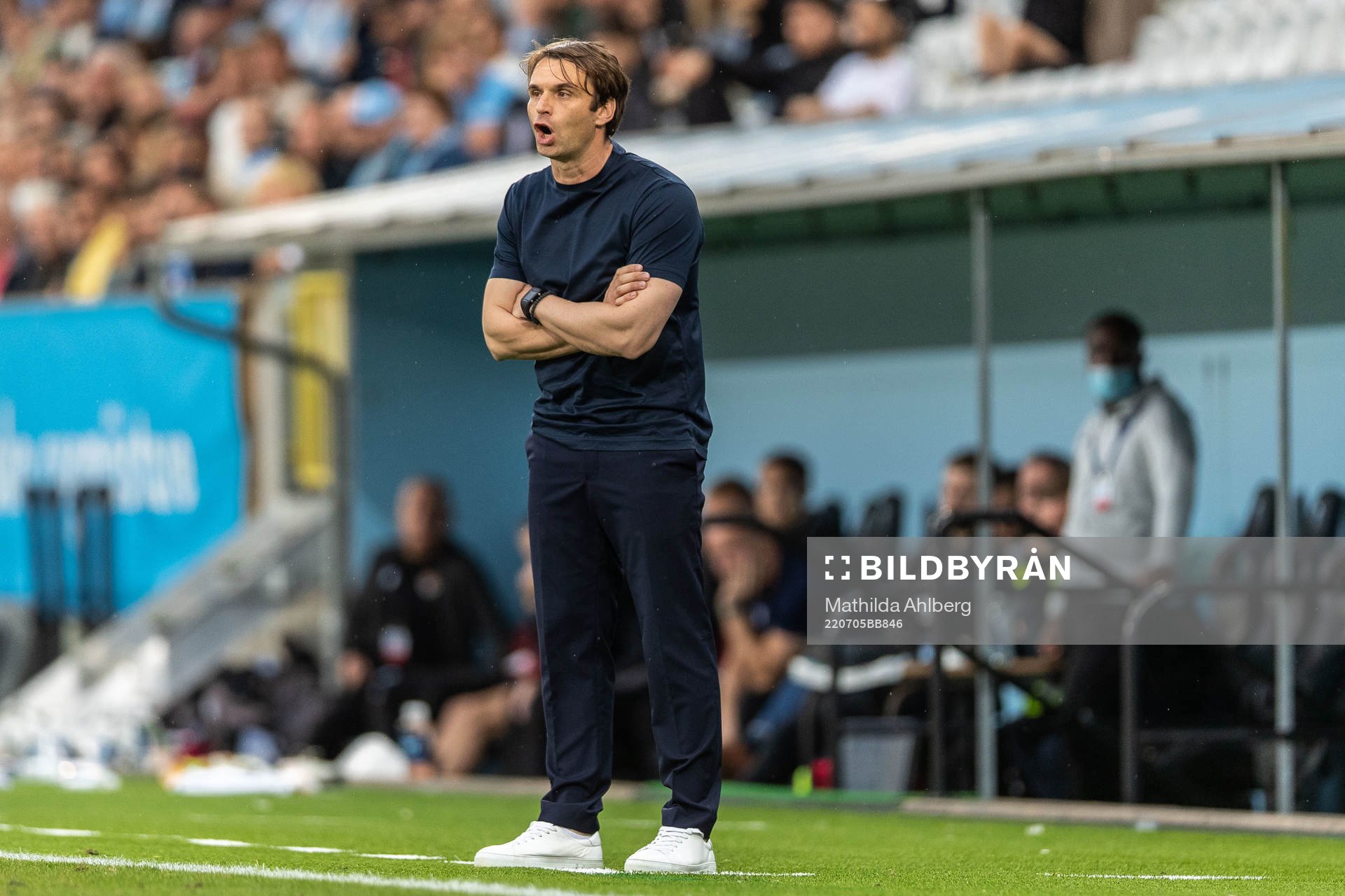 Head coach Milos Milojevic of Malmö FF