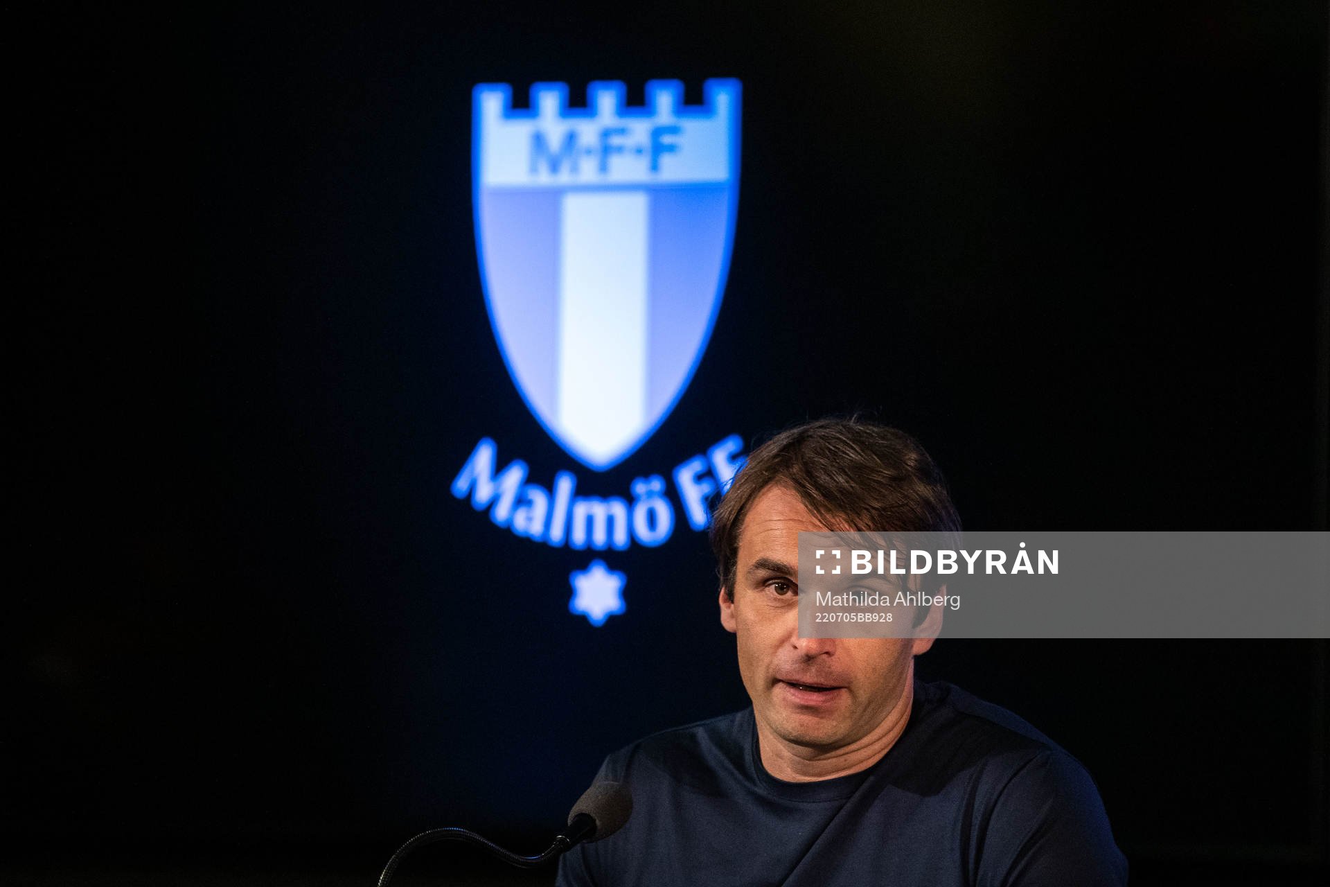 Milos Milojevic, head coach of Malmö FF