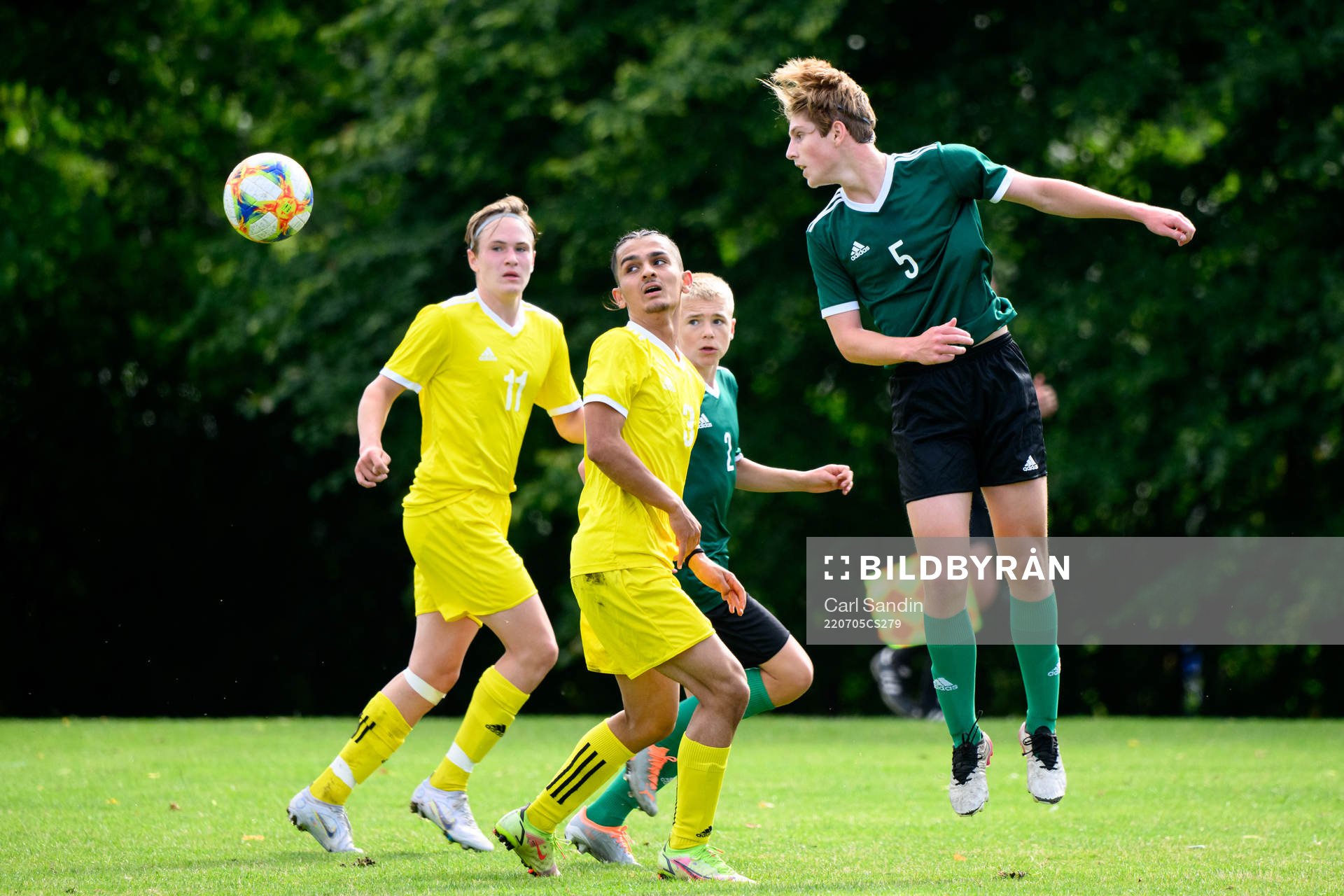 Månz Karlsson, Armin Ovaidi, Wilmer Henriksson och Olle