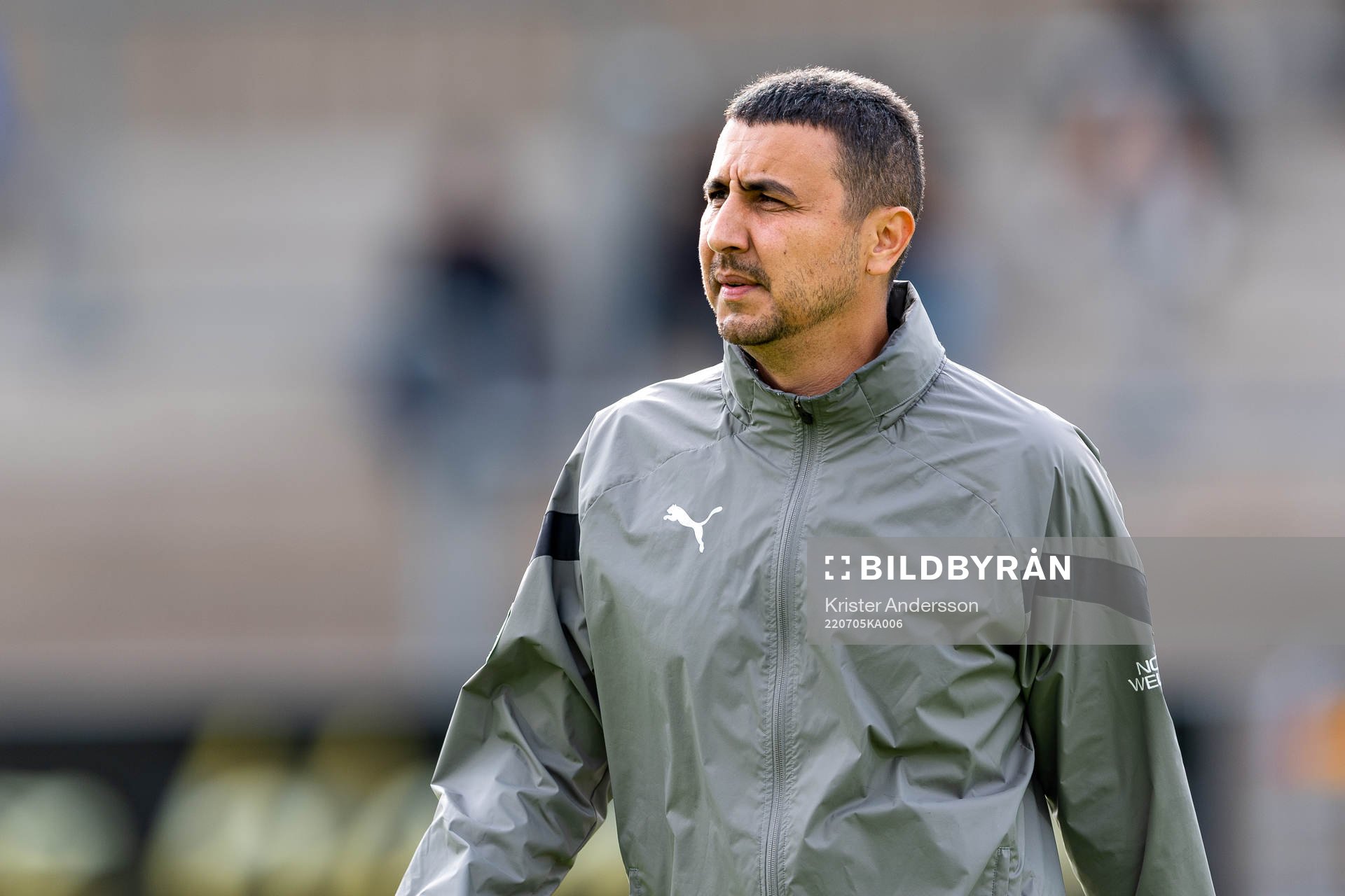 Jönköpings assisterande tränare Mustafa Ismail före