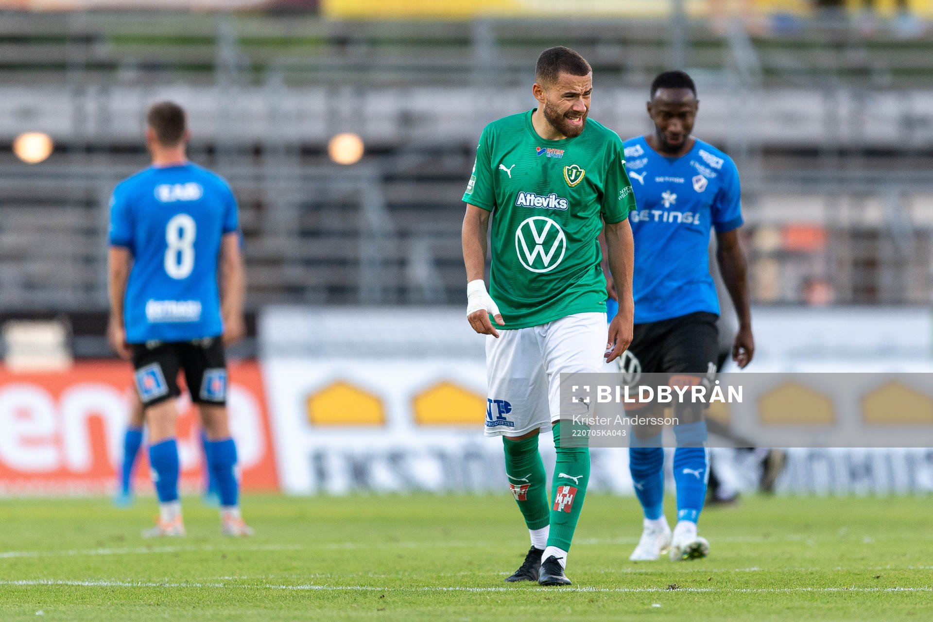 Jönköpings Malkolm Moenza deppar