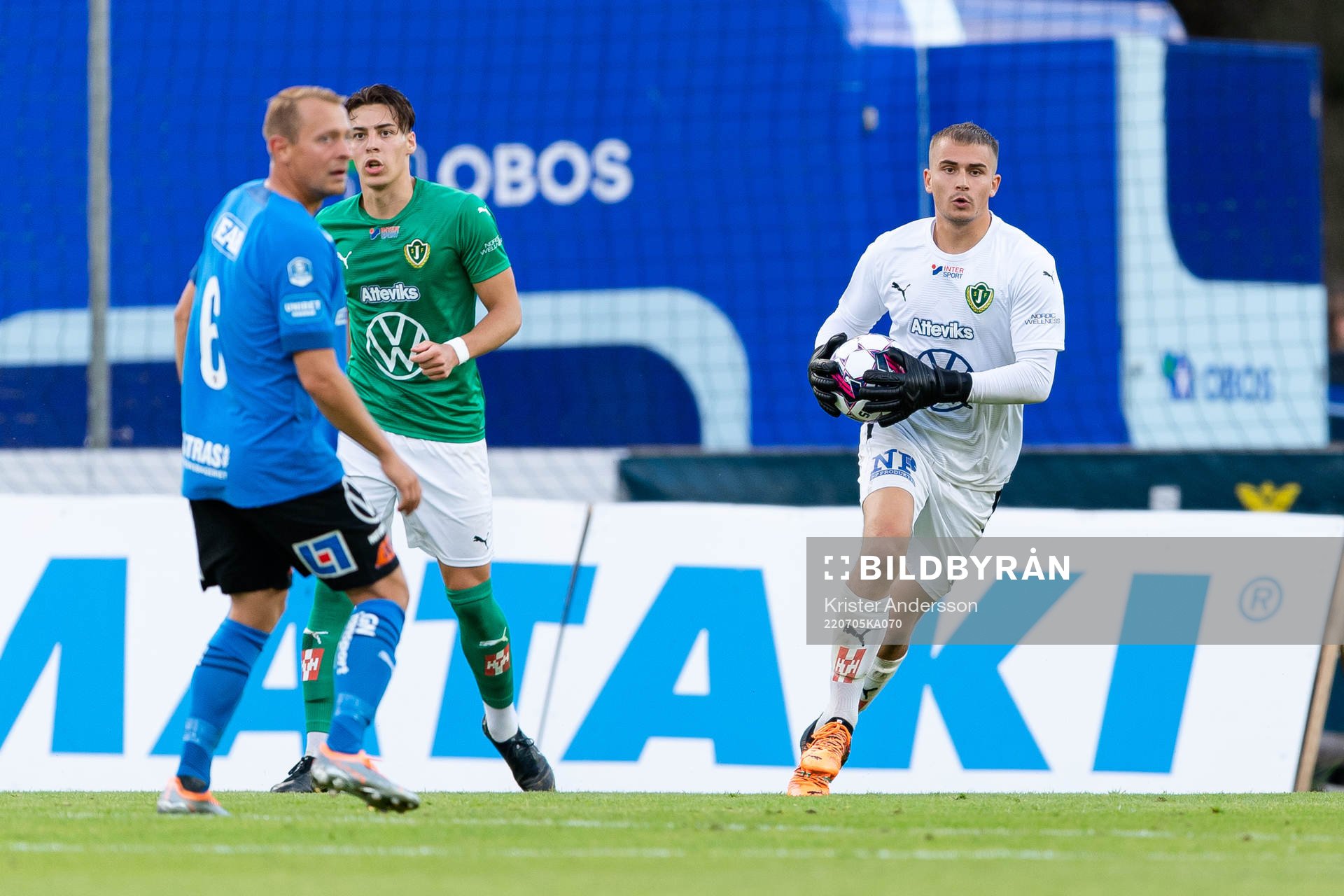 Jönköpings målvakt Felix Jakobsson