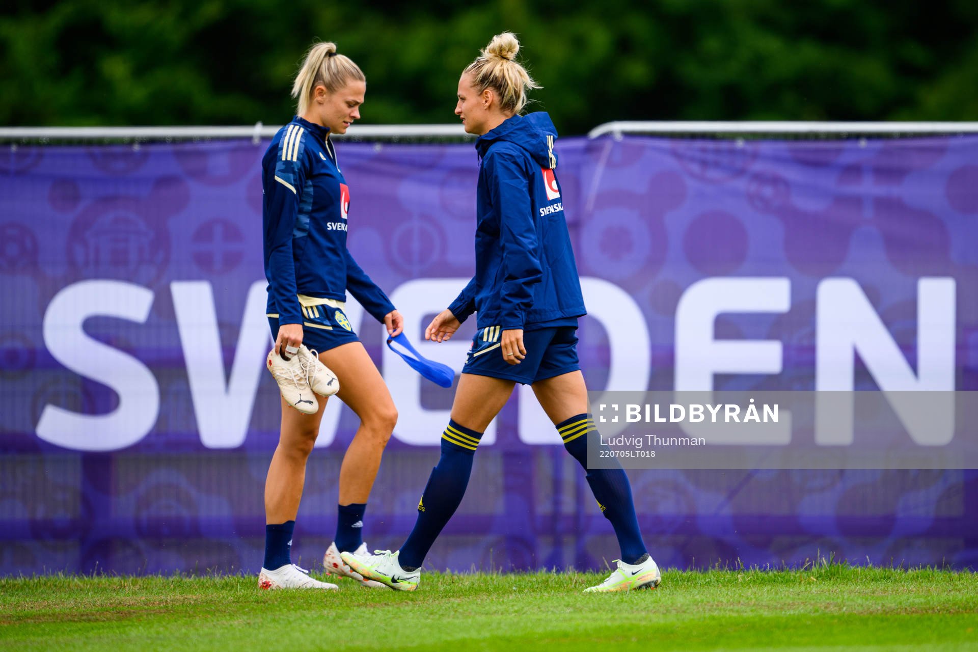 Fridolina Rolfö and Nathalie Björn
