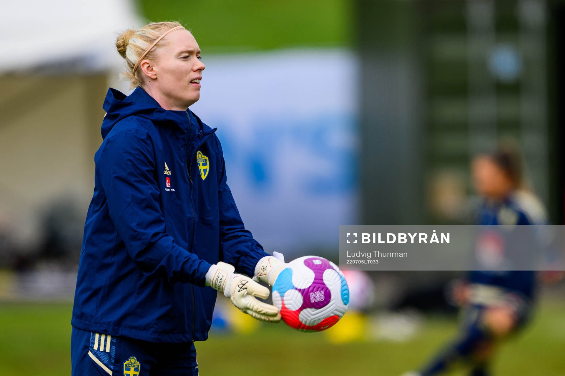 Goalkeeper Hedvig Lindahl