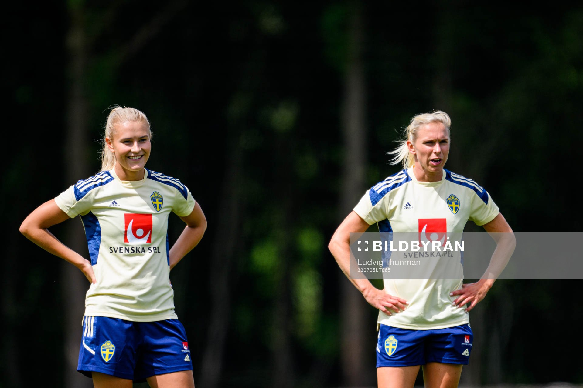 Amanda Nilden and Jonna Andersson