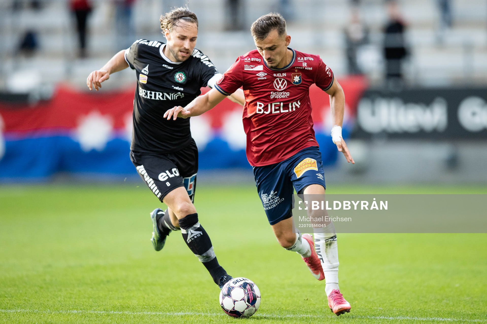 Kevin Walker och Örgrytes Ajdin Zeljkovic