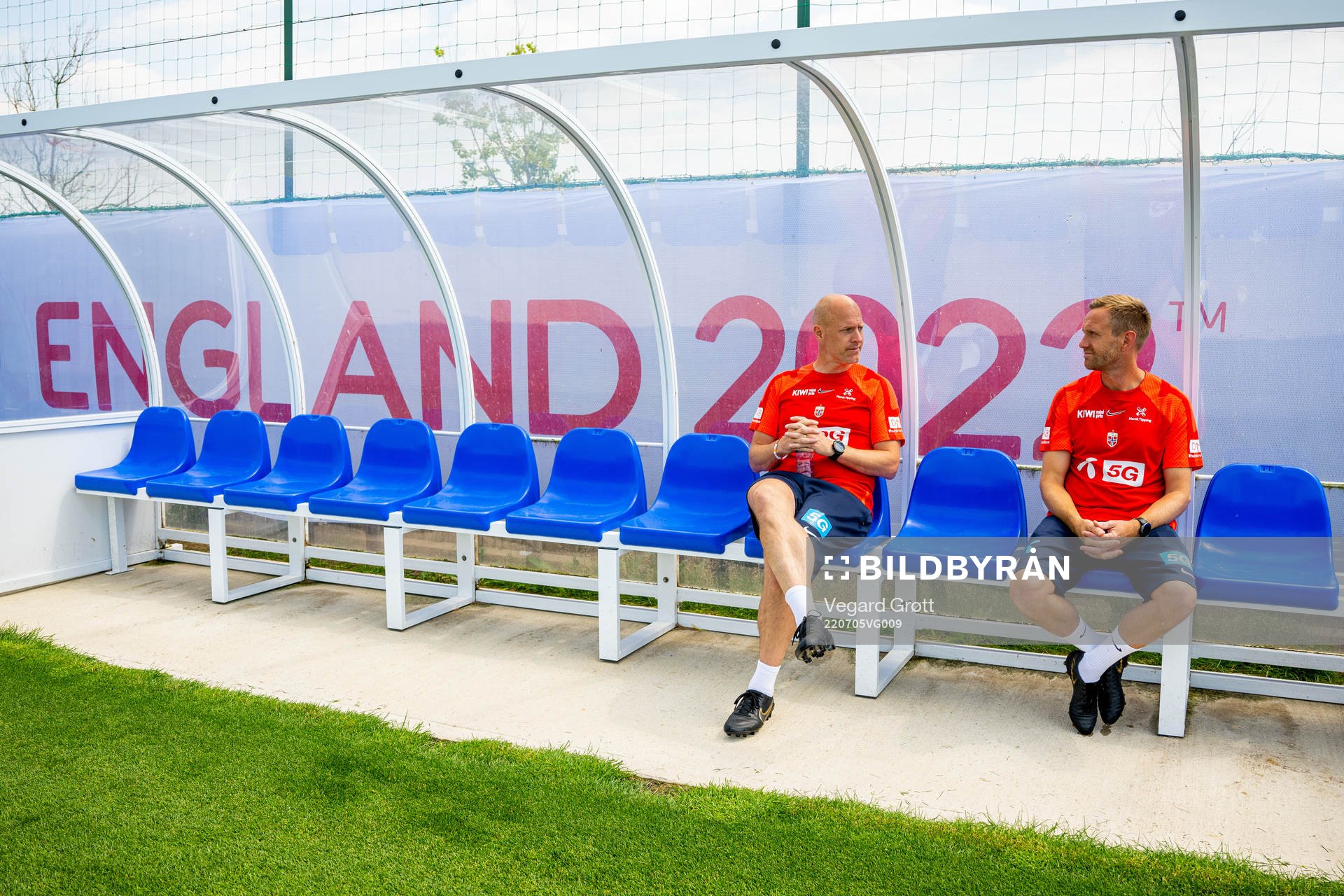 Anders Jacobson, assistant coach, and Martin Sjögren, head