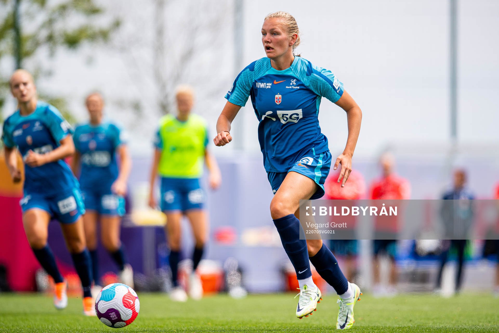 Frida Maanum of the Norwegian national football team