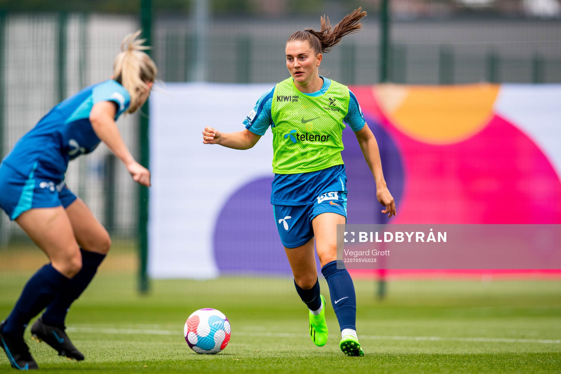 Vilde Bøe Risa of the Norwegian national football team