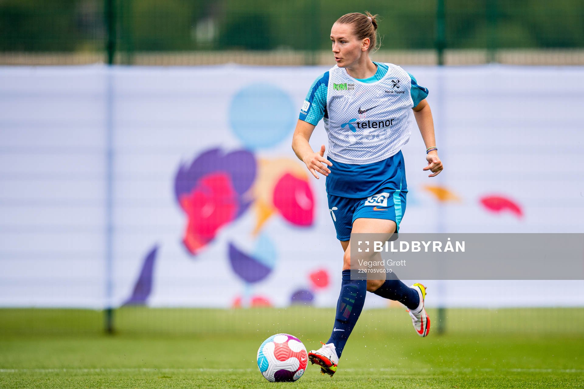 Elisabeth Terland of the Norwegian national football team