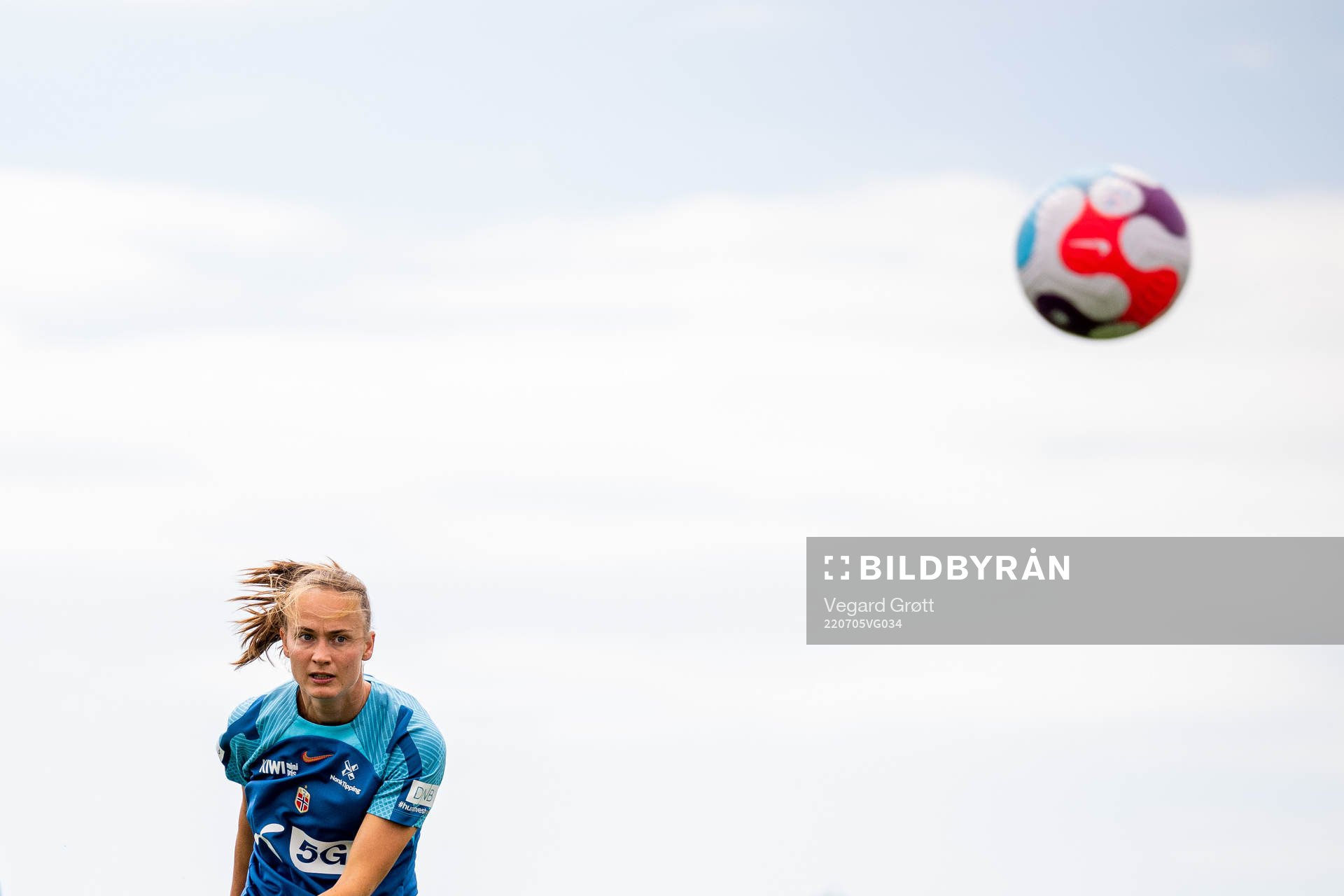 Caroline Graham Hansen of the Norwegian national football