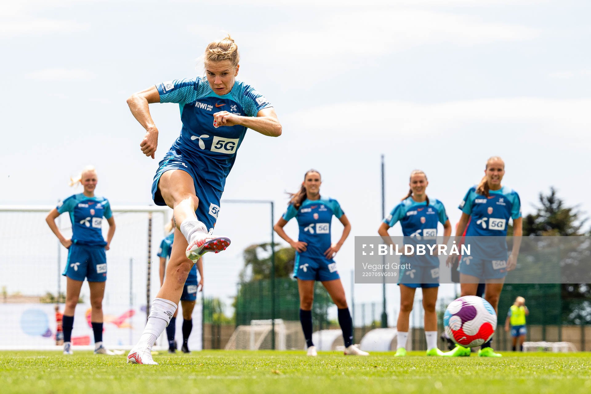 Ada Hegerberg of the Norwegian national football team