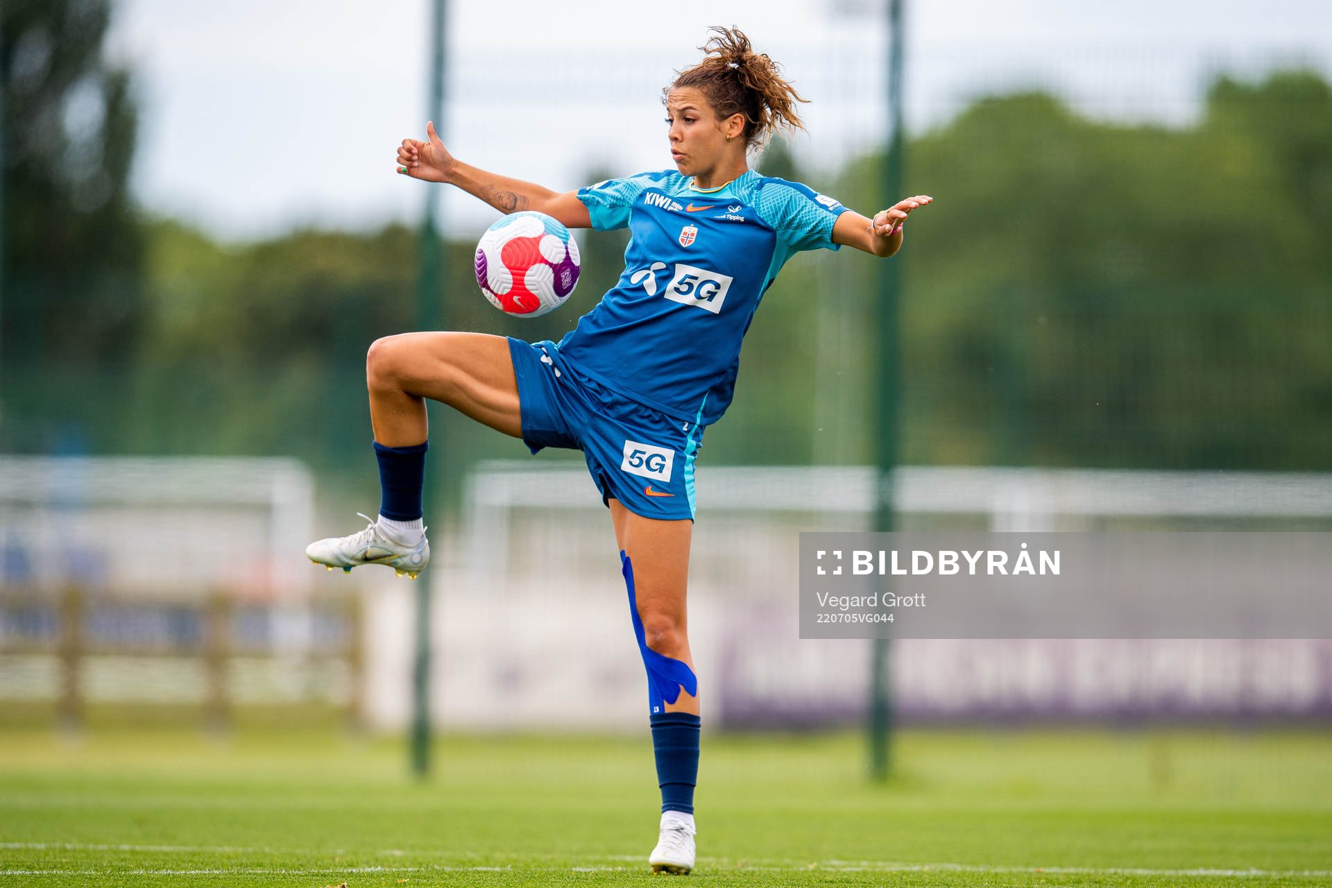 Celin Bizet Ildhusøy of the Norwegian national football