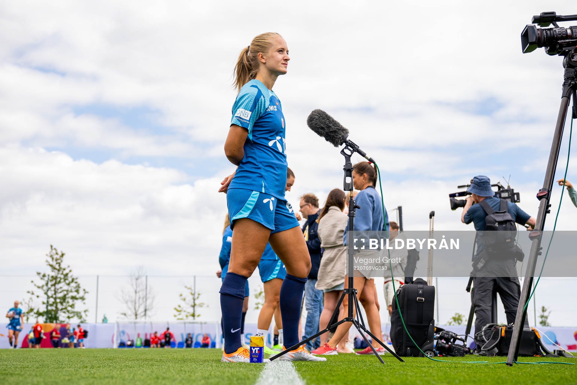 Amalie Eikeland of the Norwegian national football team