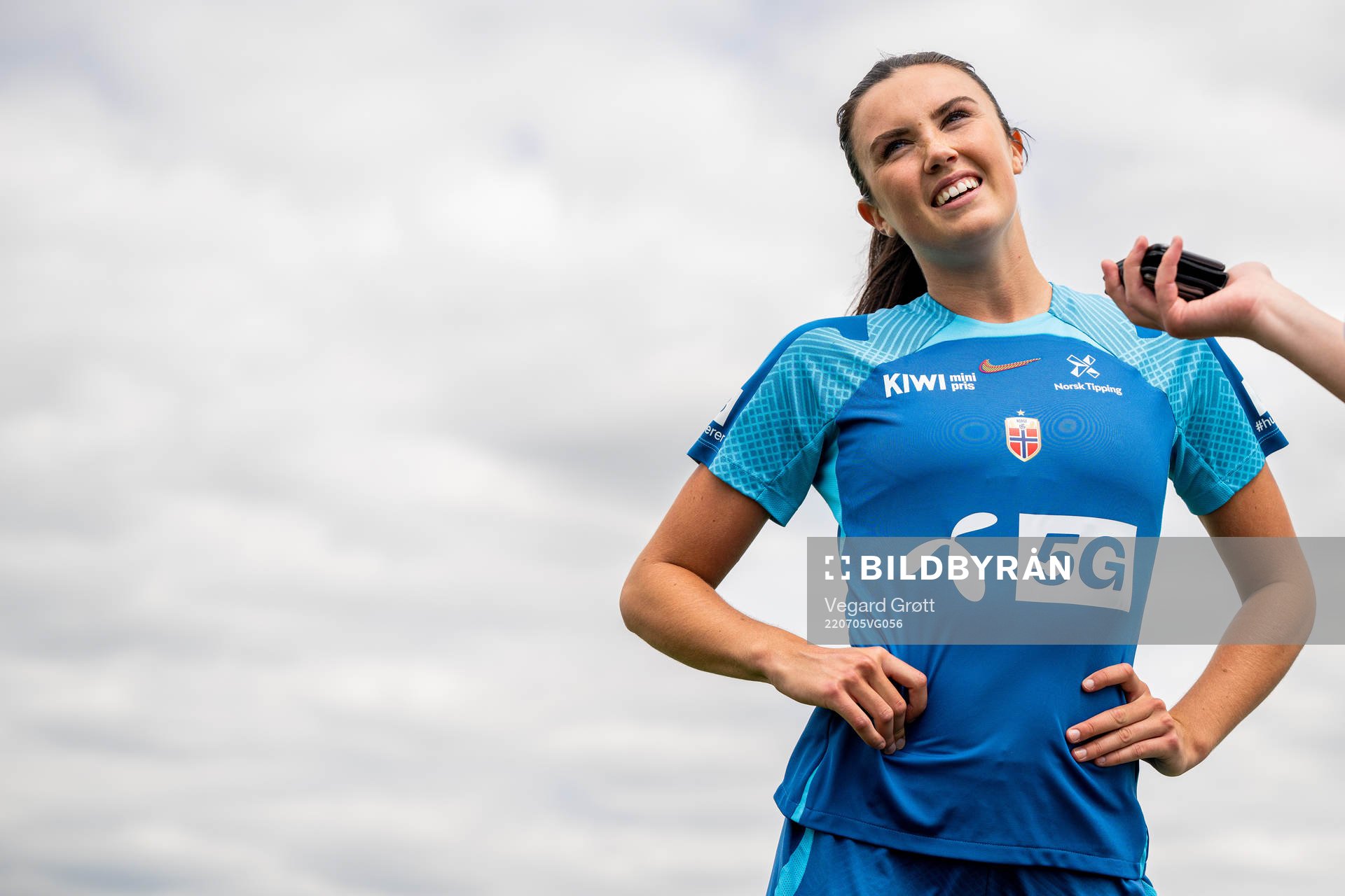 Ingrid Syrstad Engen of the Norwegian national football team