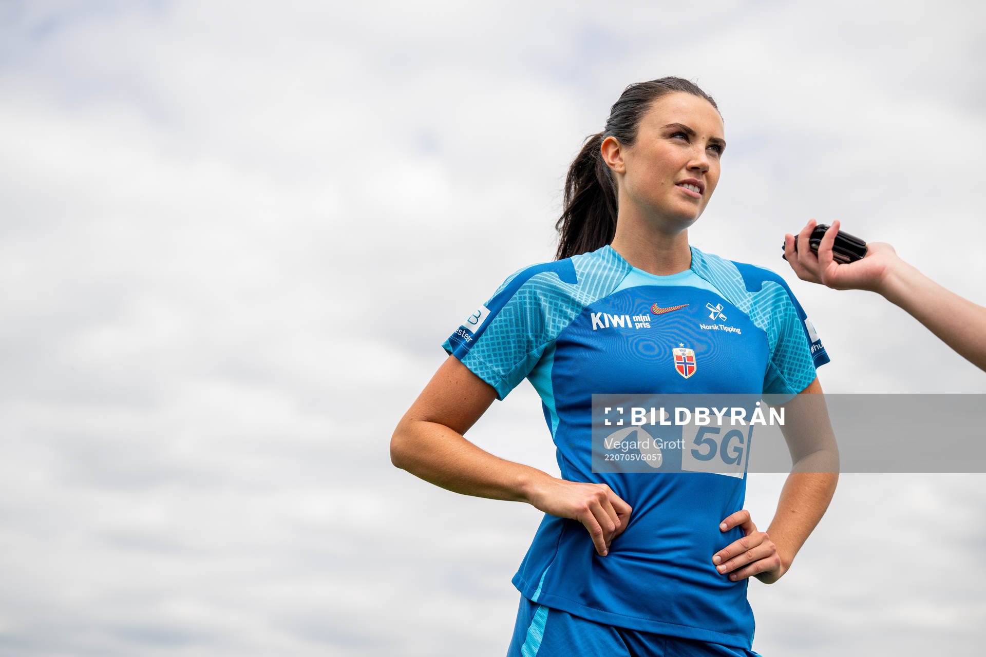 Ingrid Syrstad Engen of the Norwegian national football team