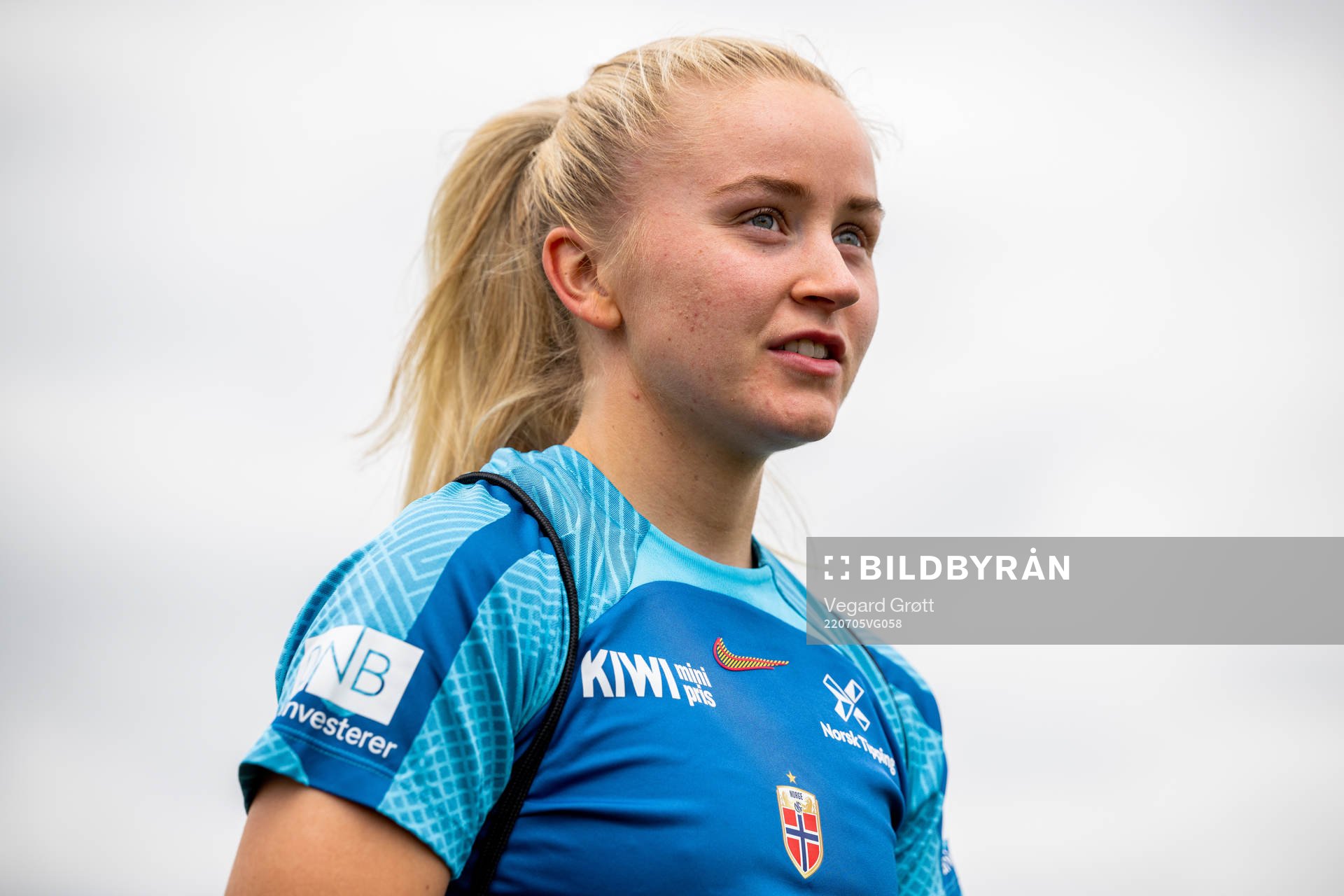 Anna Jøsendal of the Norwegian national football team