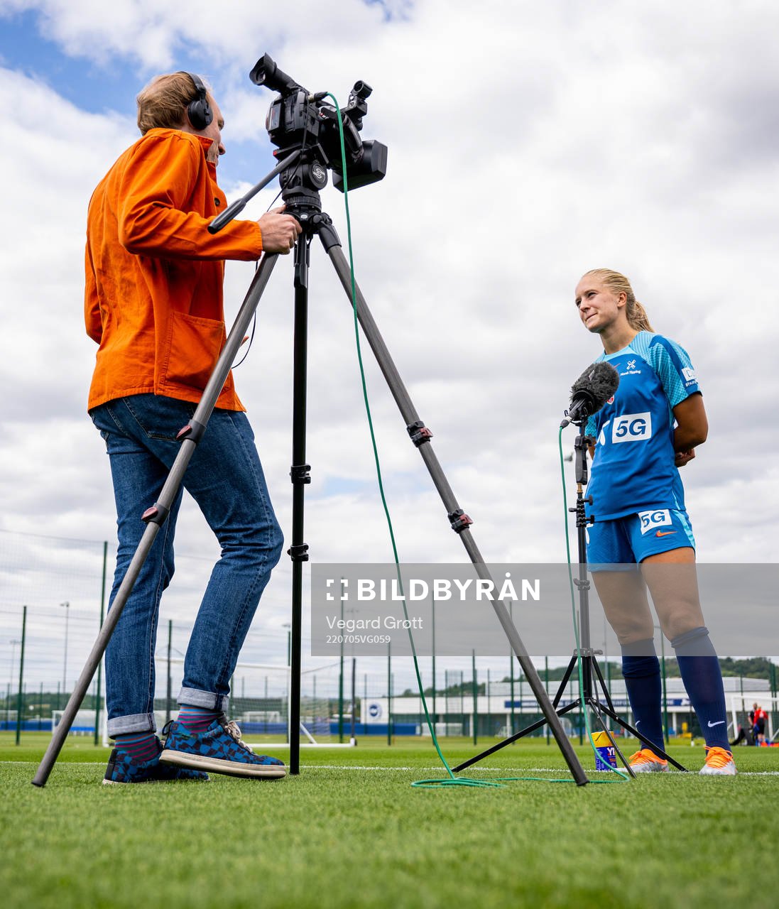 Amalie Eikeland of the Norwegian national football team