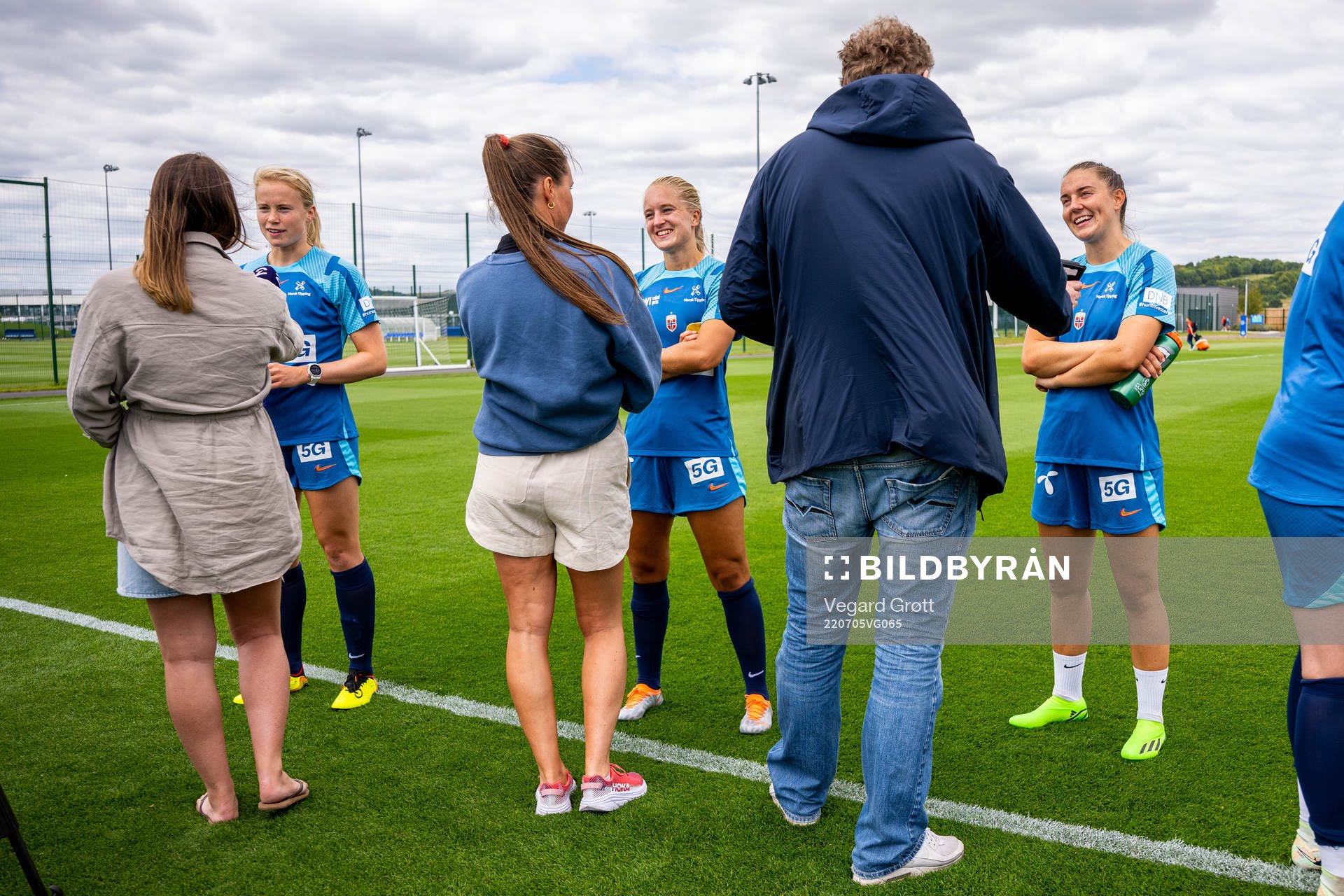 Julie Blakstad, Amalie Eikeland and Vilde Bøe Risa of the