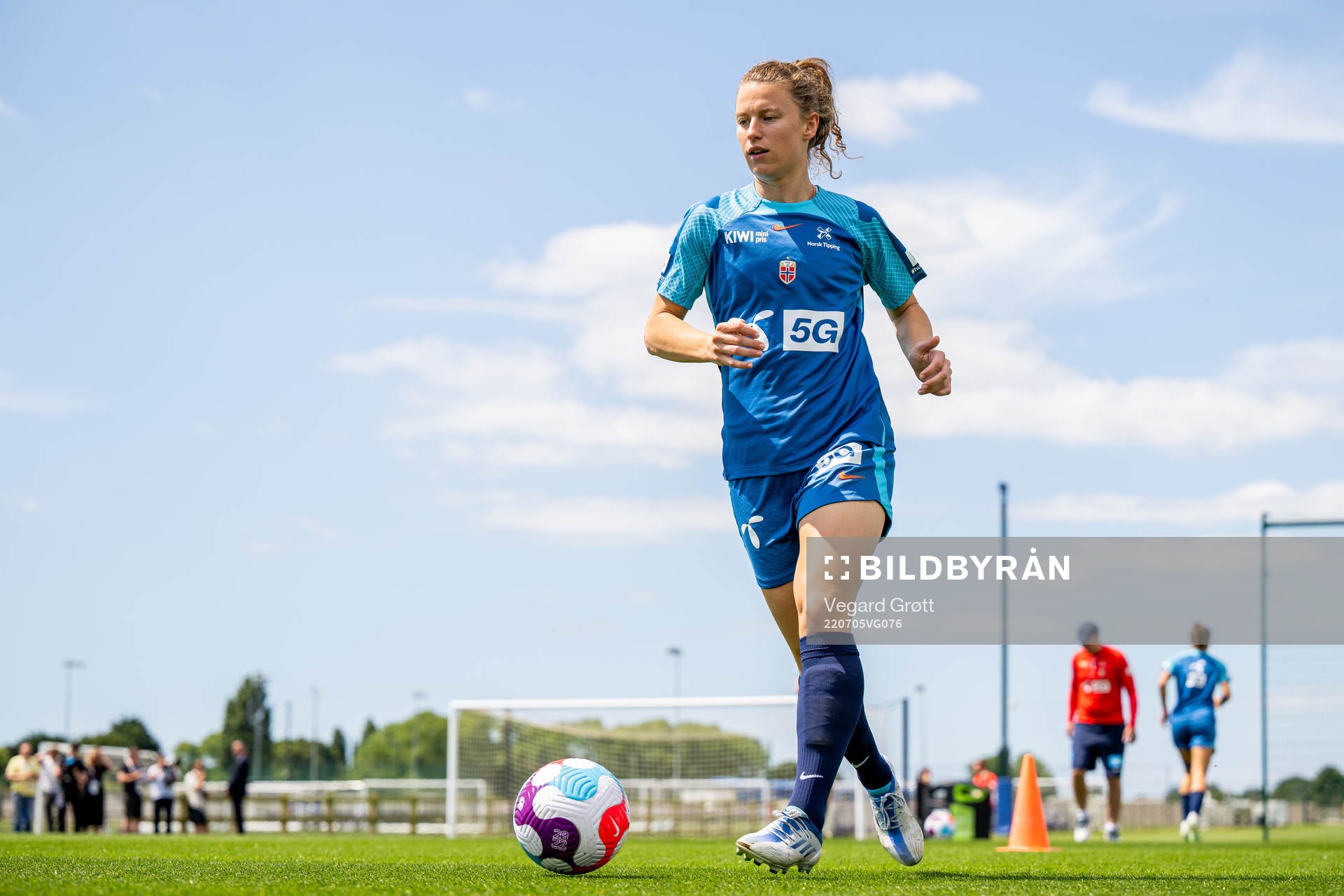 Synne Skinnes Hansen of the Norwegian national football team