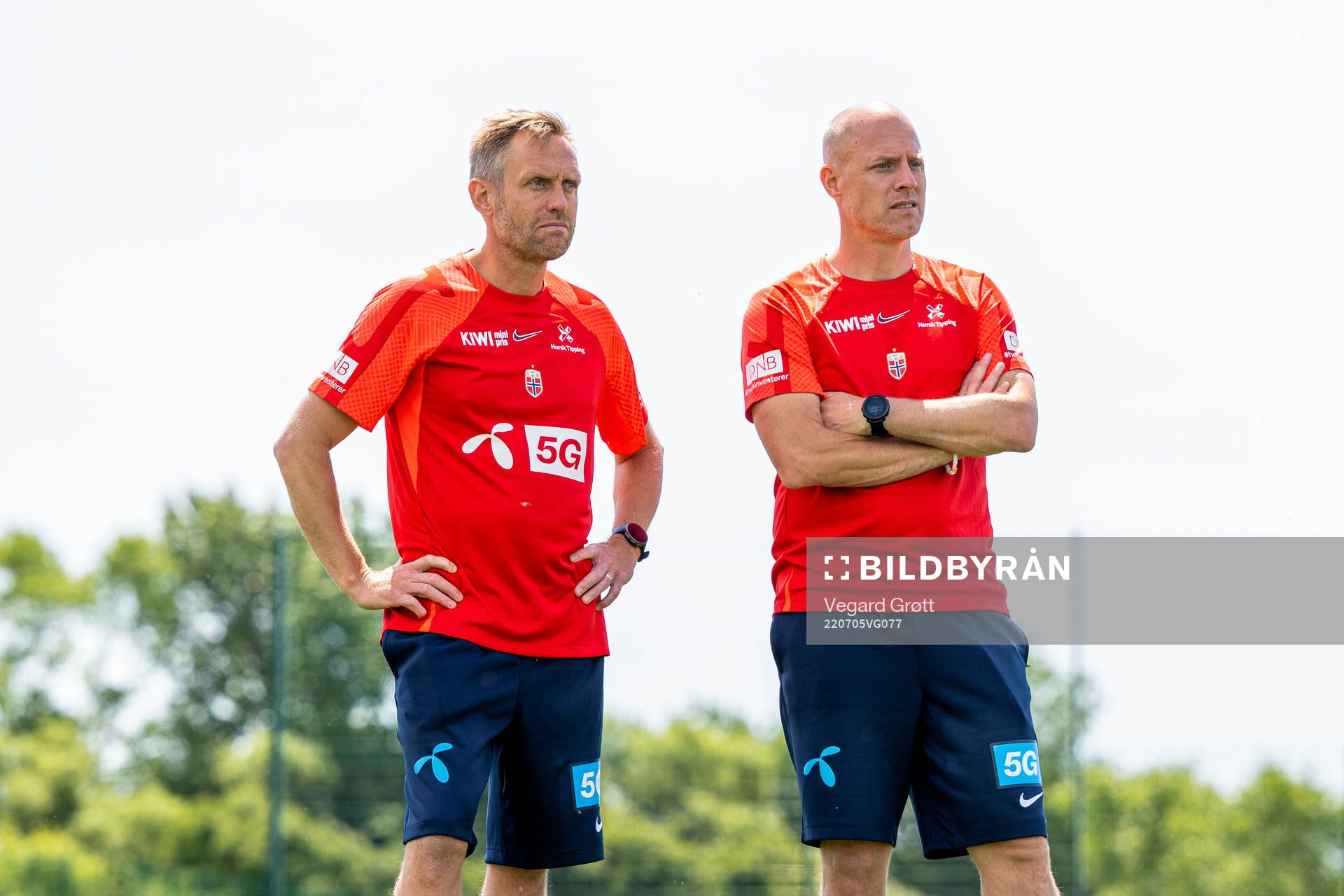 Martin Sjögren, head coach of the Norwegian national