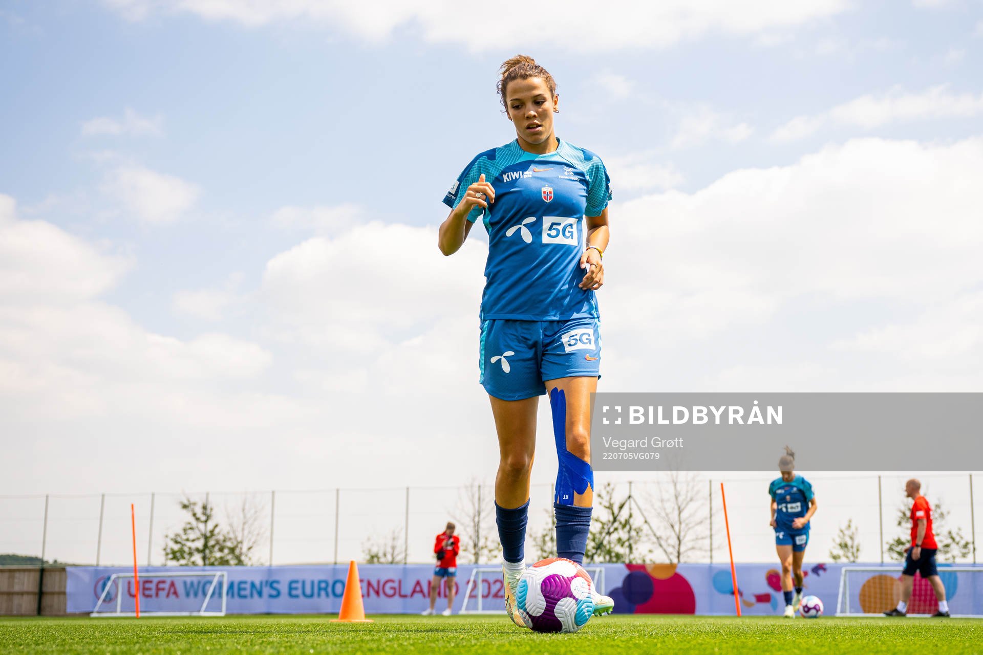 Celin Bizet Ildhusøy of the Norwegian national football