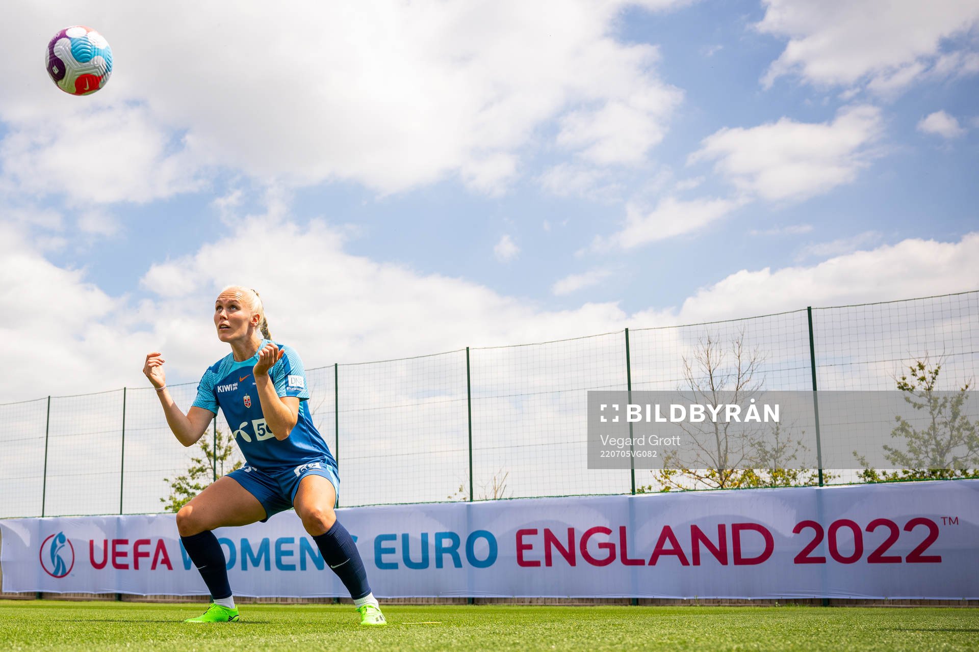 Maria Thorisdottir of the Norwegian national football team