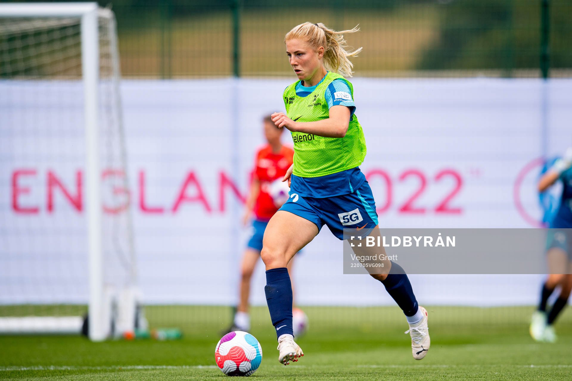 Sophie Román Haug of the Norwegian national football team