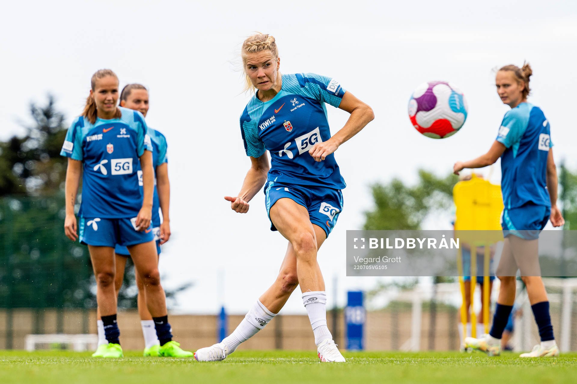 Ada Hegerberg of the Norwegian national football team
