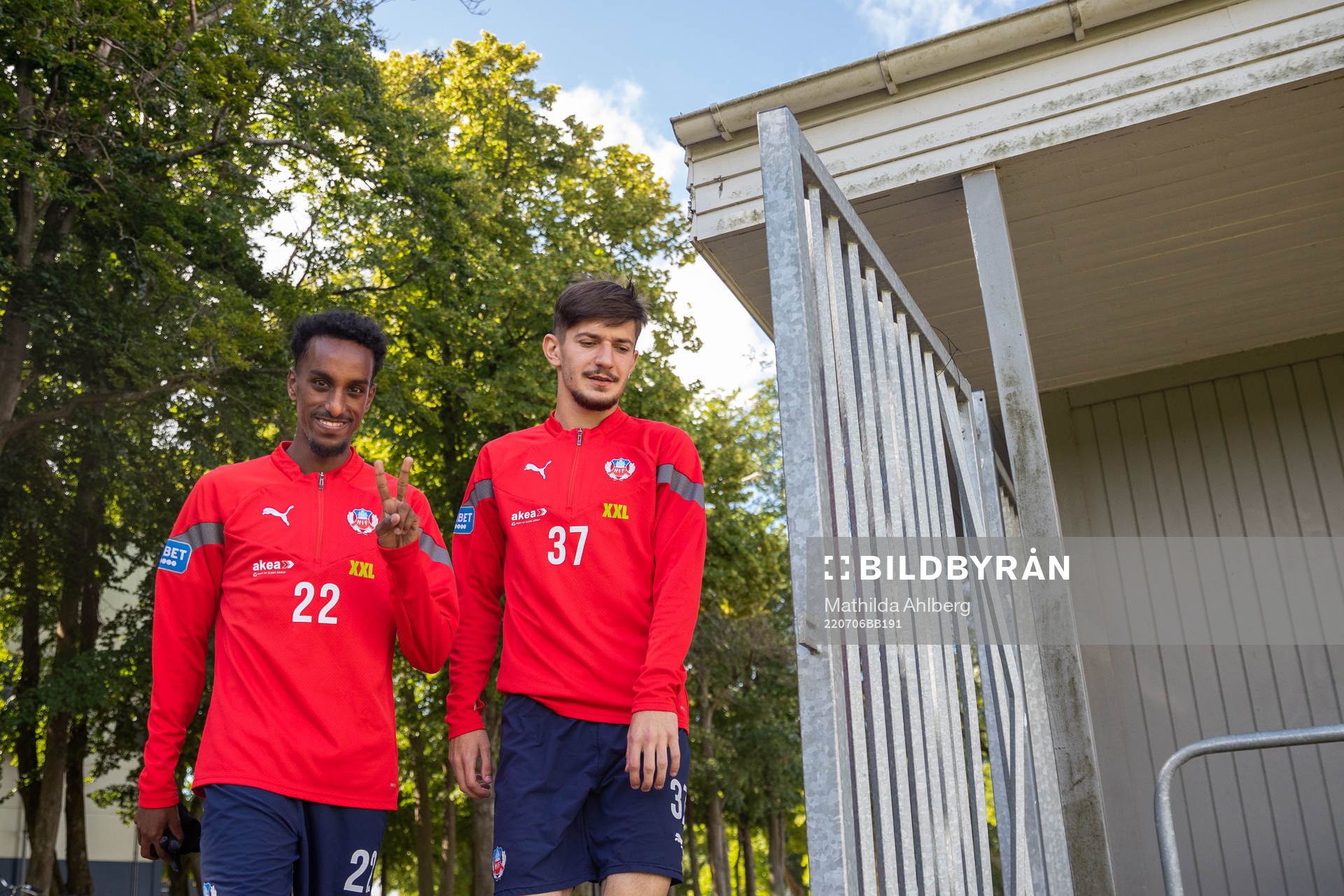Taha Ali och Armin Gigovic