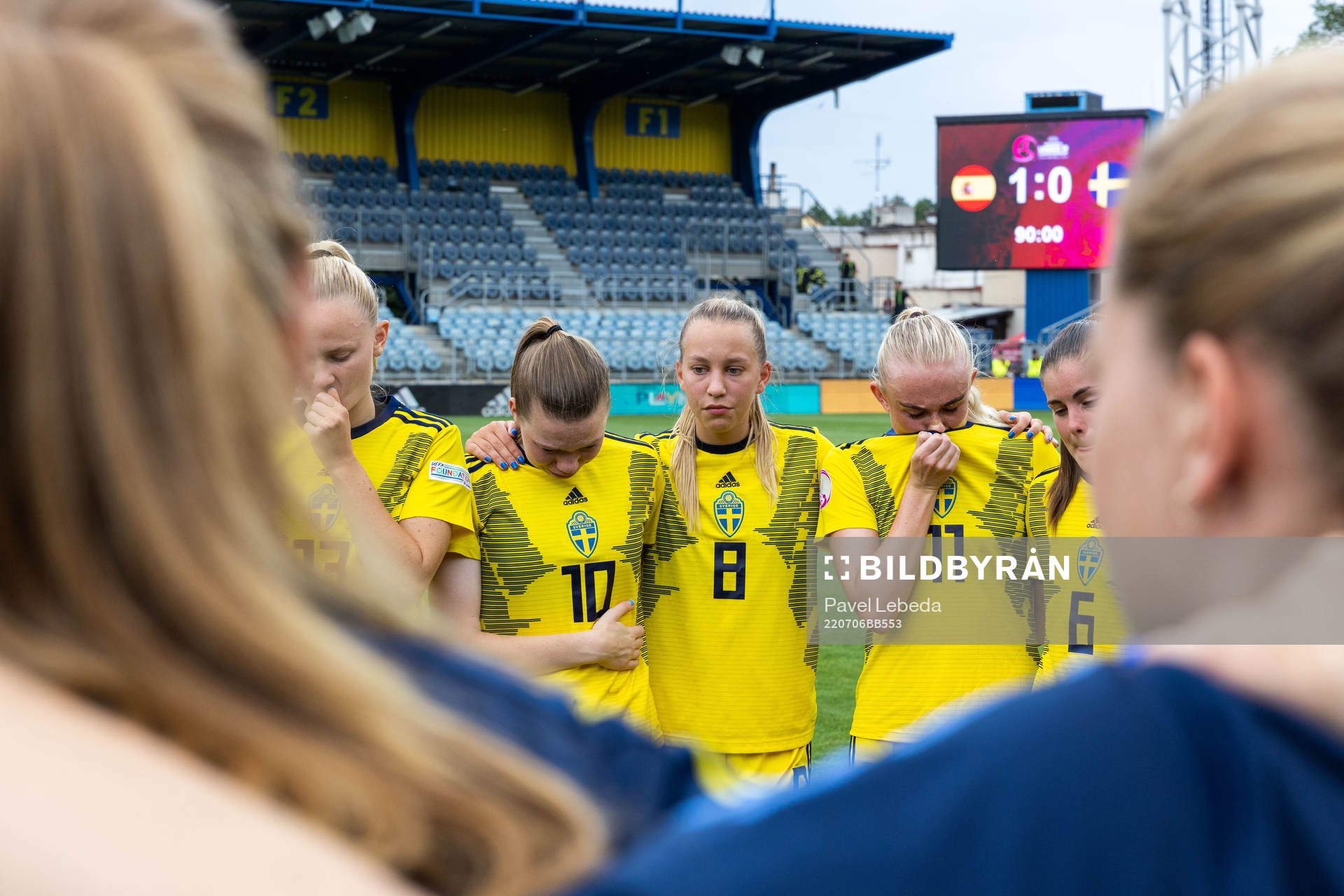 Bea Sprung, Sara Eriksson, Emilia Bengtsson and Hanna Wijk